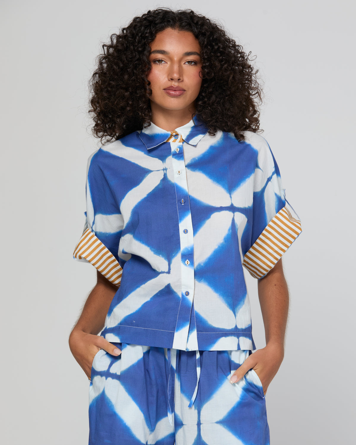 Boom Shankar | Maui Shirt - Block Print