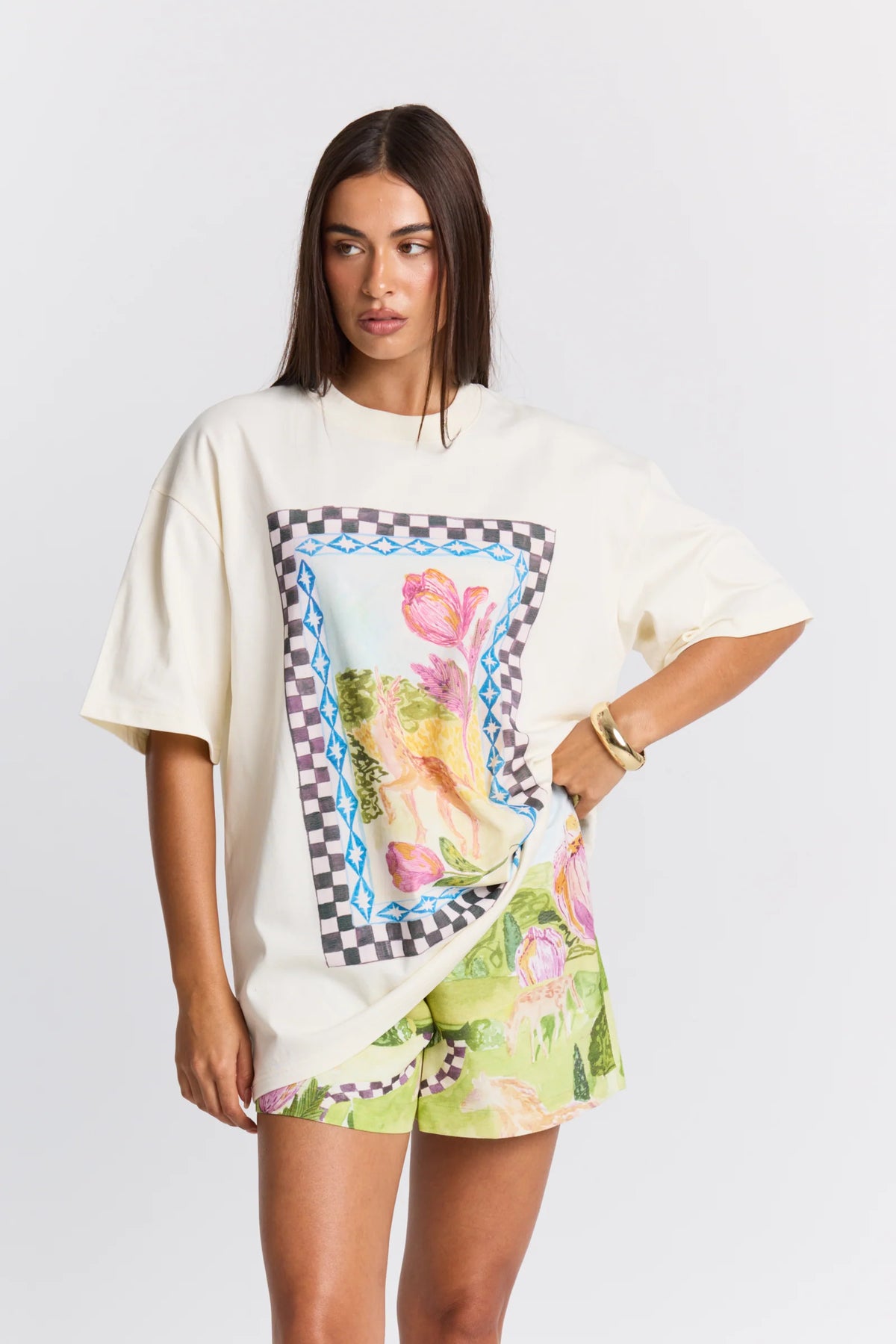 Maku | Celestial Garden Oversize Tee