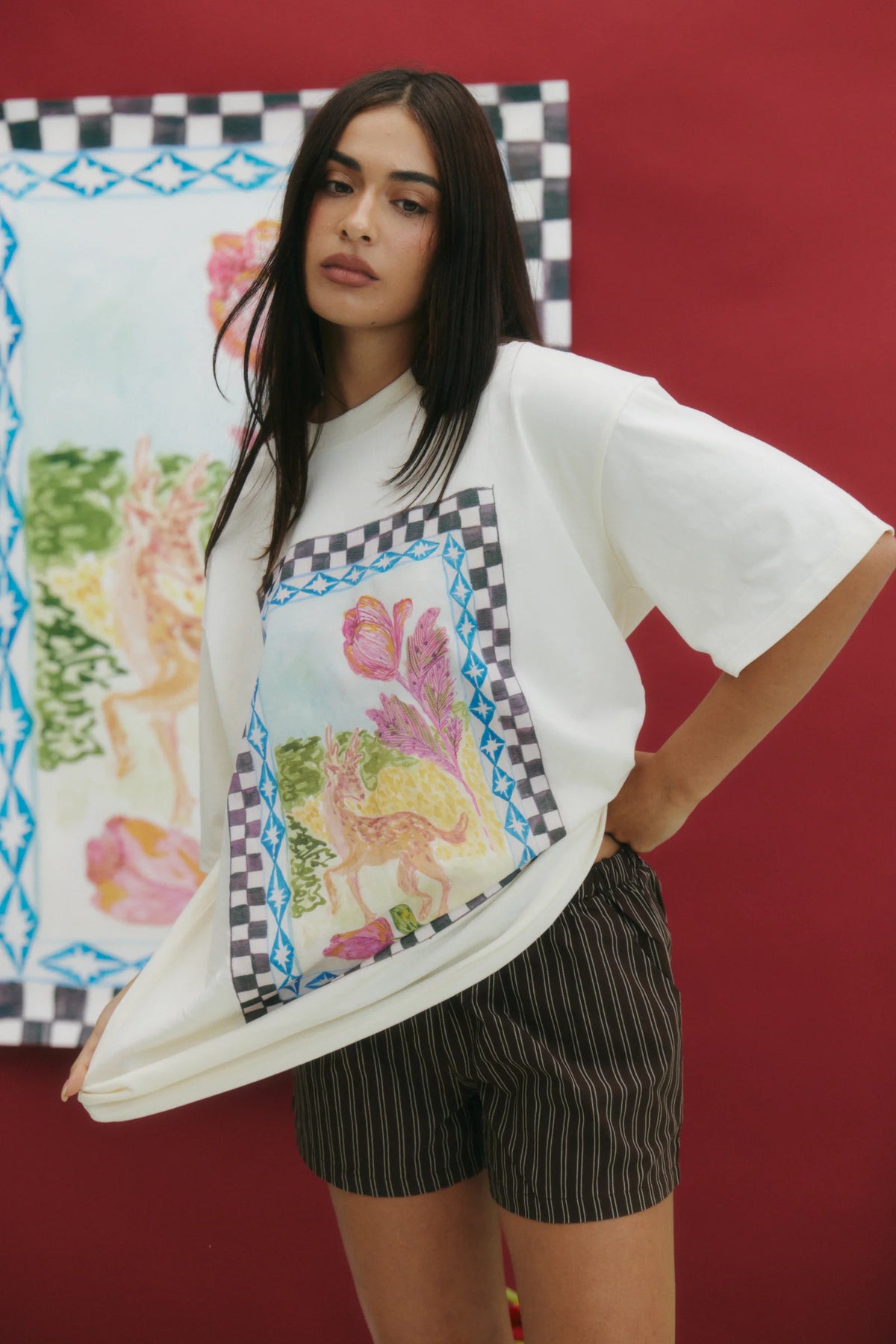 Maku | Celestial Garden Oversize Tee