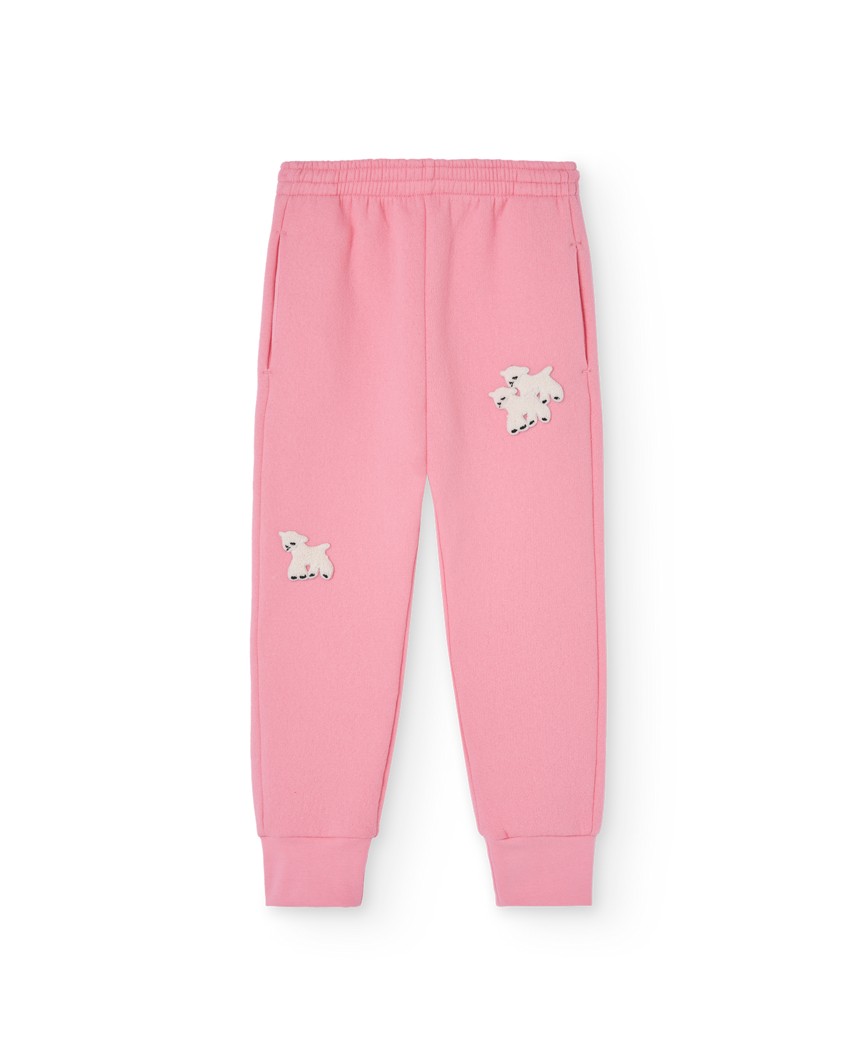 The Animals Observatory - The Sheep Patch Panther Sweatpants — front view flat lay