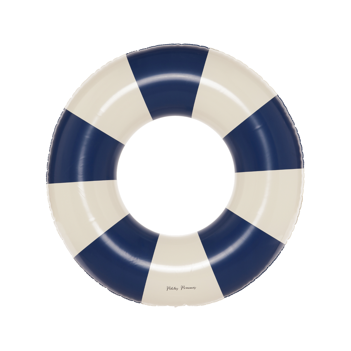 Petites Pommes - Anna Swim Ring - Cannes Blue 60cm (3+ years) — front view flat lay