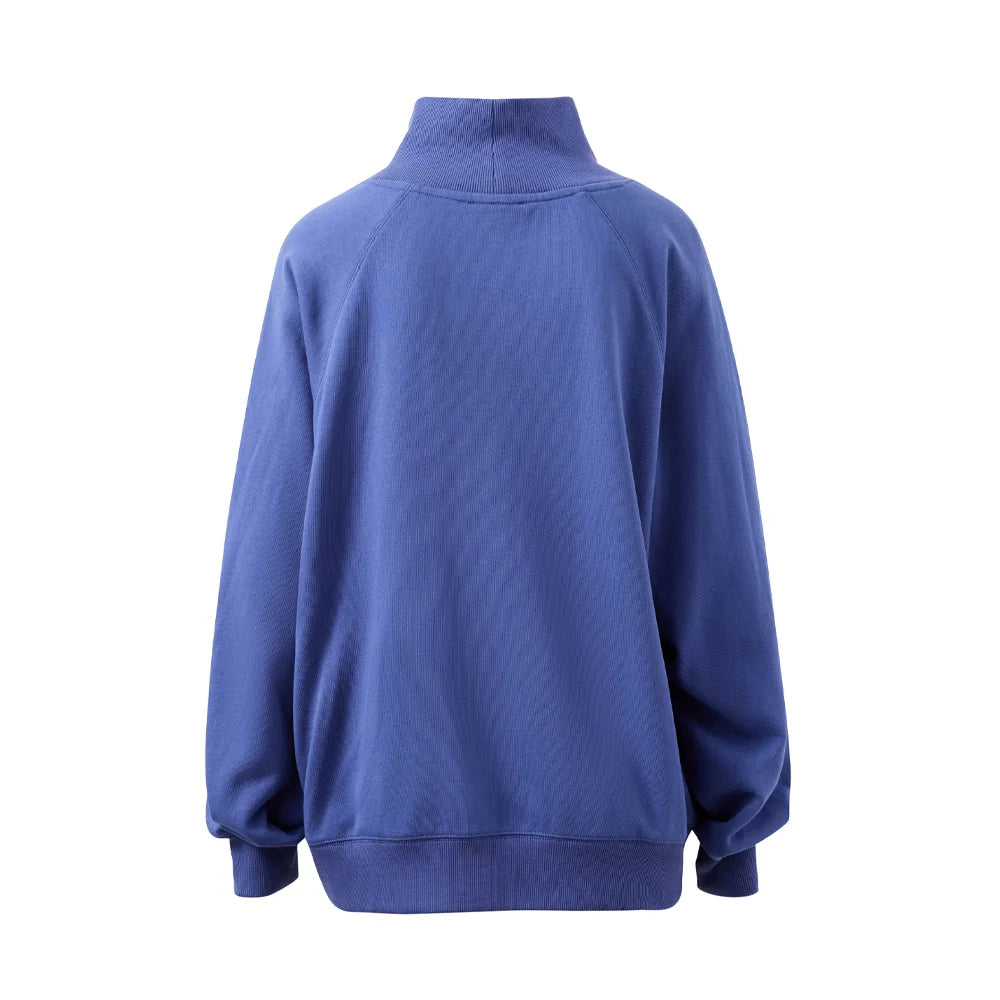 Ceres Life - Hildie High Neck Slouchy Crew — styled lifestyle shot