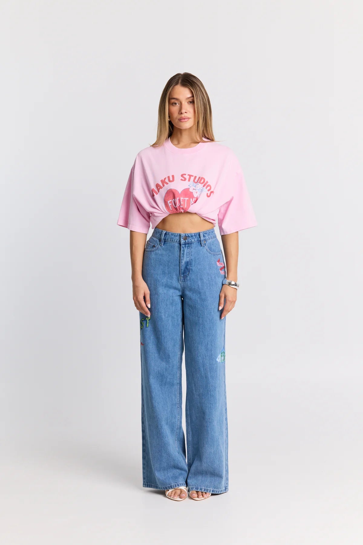 Maku | Tattoo Denim Jean