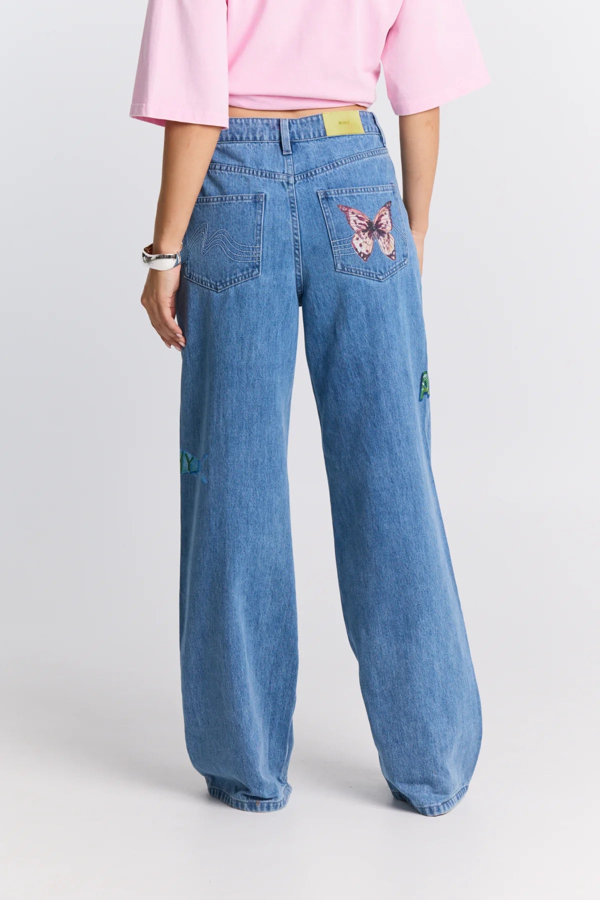 Maku | Tattoo Denim Jean