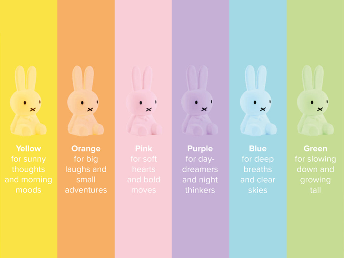 Miffy Colourful Surprise Collection blind box - all characters display