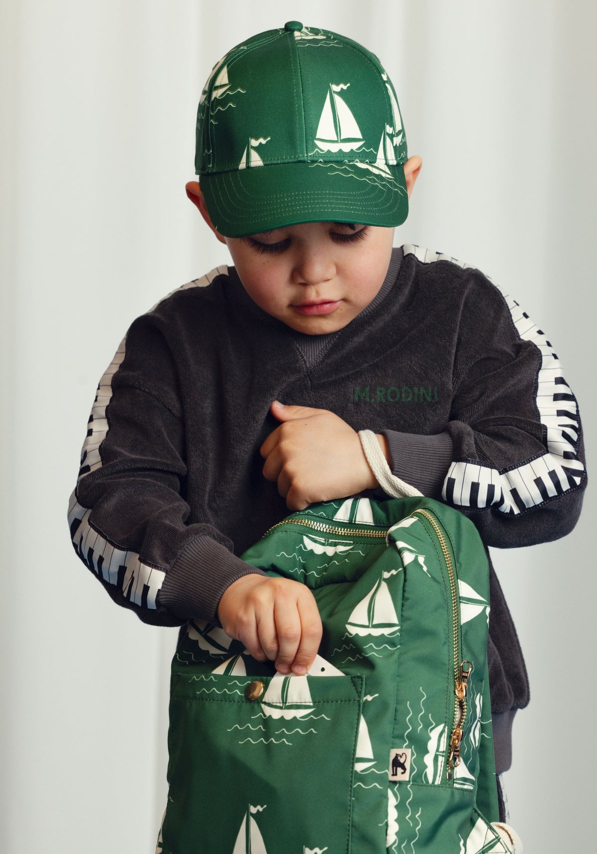 Mini Rodini - Sailing Boat Cap — product detail shot
