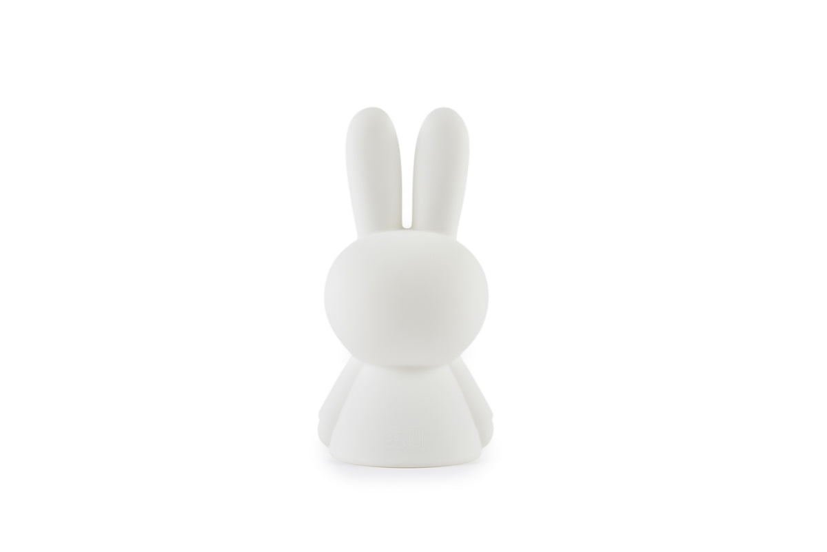 Mr Maria Rechargeable Miffy First Light lamp - lifestyle styled on shelf