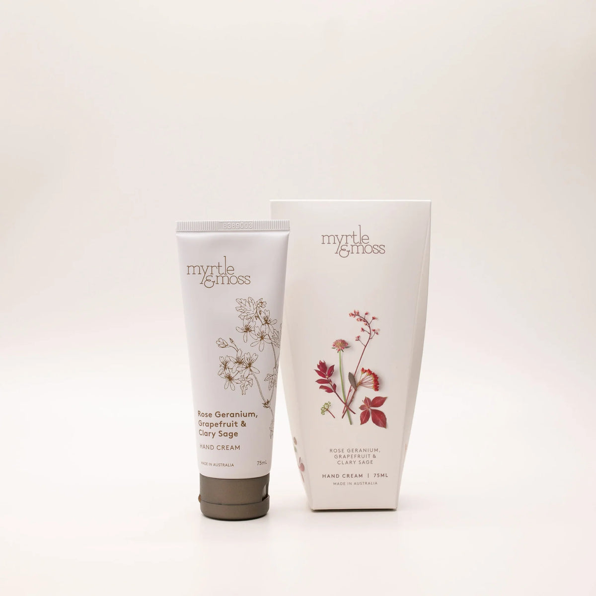 Myrtle & Moss Rose Geranium hand cream 75ml, view 2