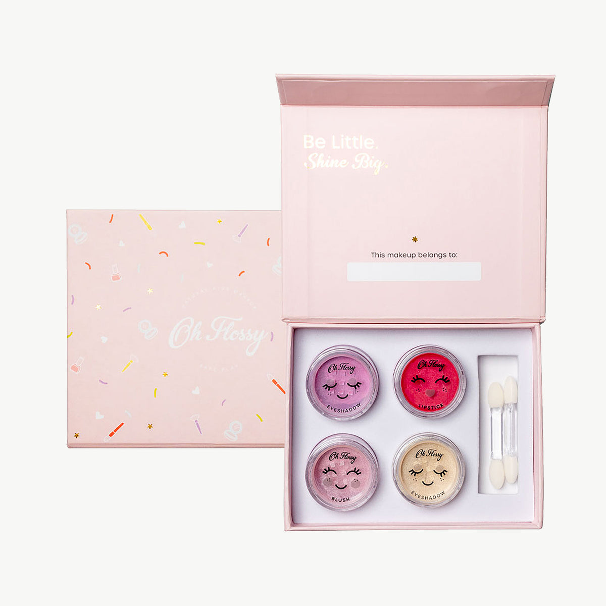 Oh Flossy Mini Makeup Set - product flatlay