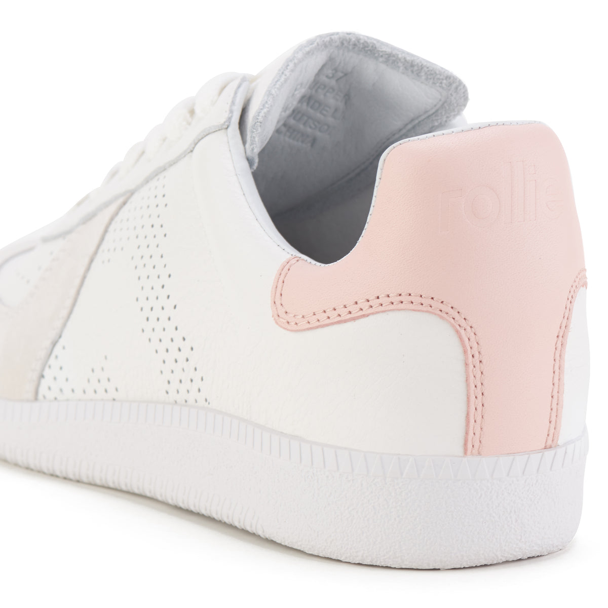 Rollie Nation - Pace White/Pink — product detail shot