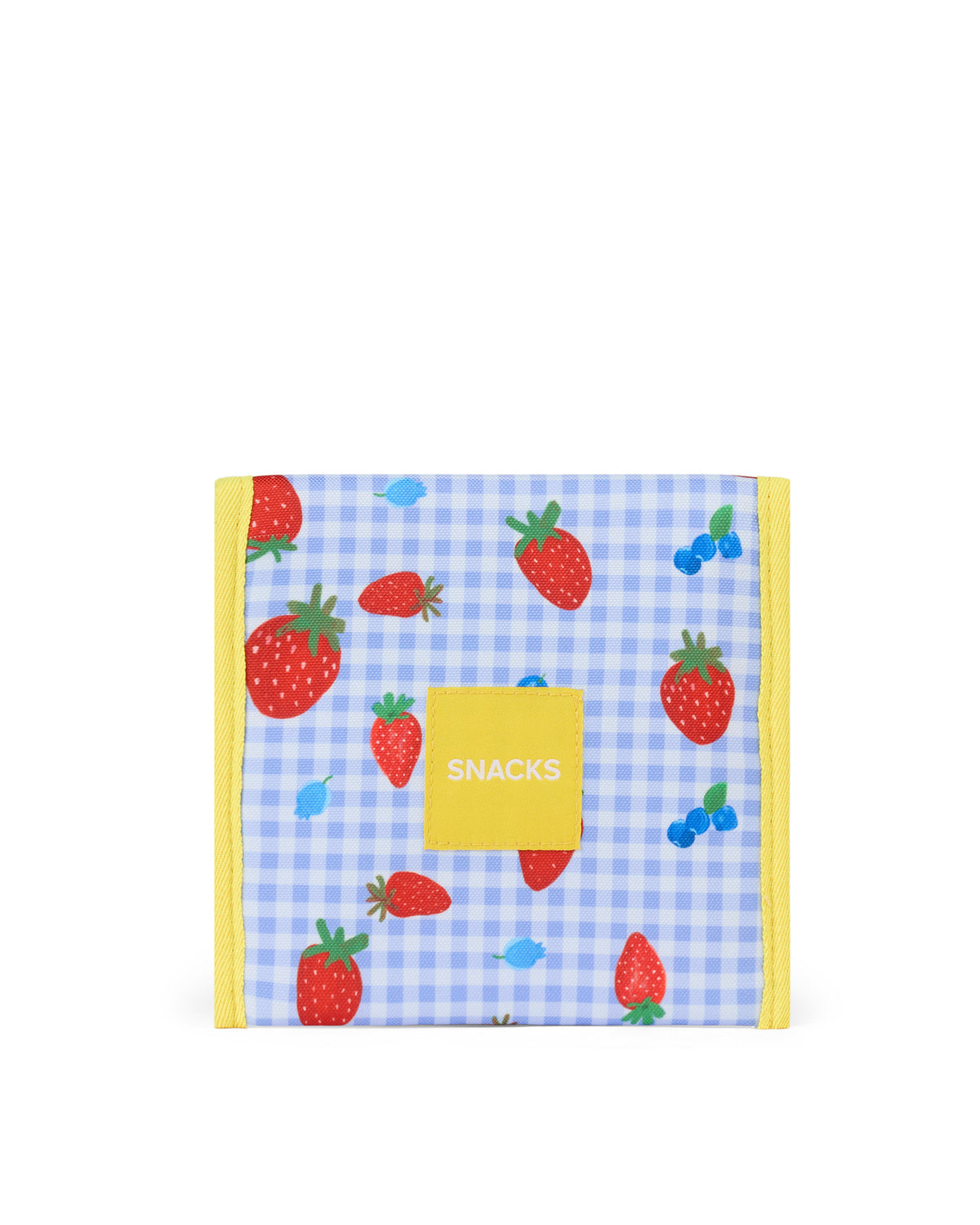 The Somewhere Co Kids Berry Patch Reusable Snack Bag - open view