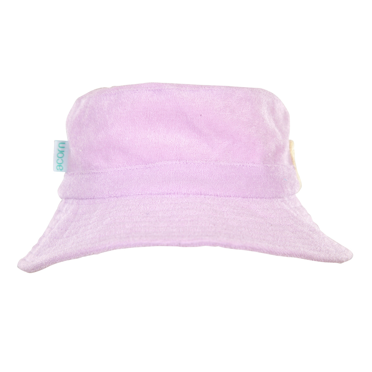 Acorn Terry Toweling Bucket Hat blue - product flatlay