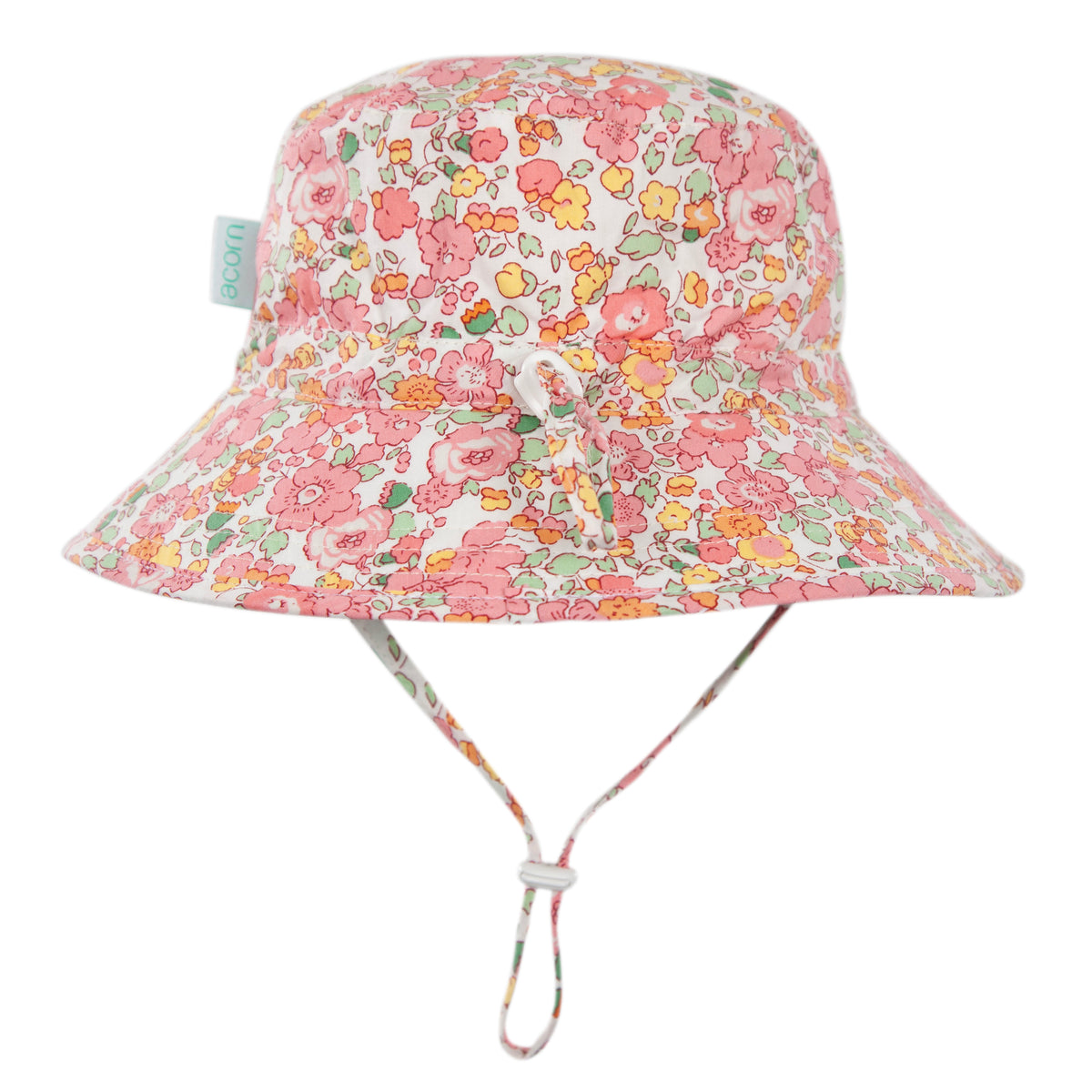 Acorn Tessa Broad Brim Bucket Hat - brim detail close-up
