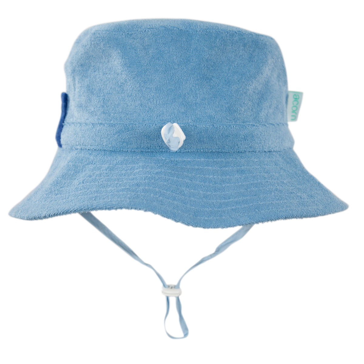 Acorn Terry Toweling Bucket Hat pink - lifestyle styled