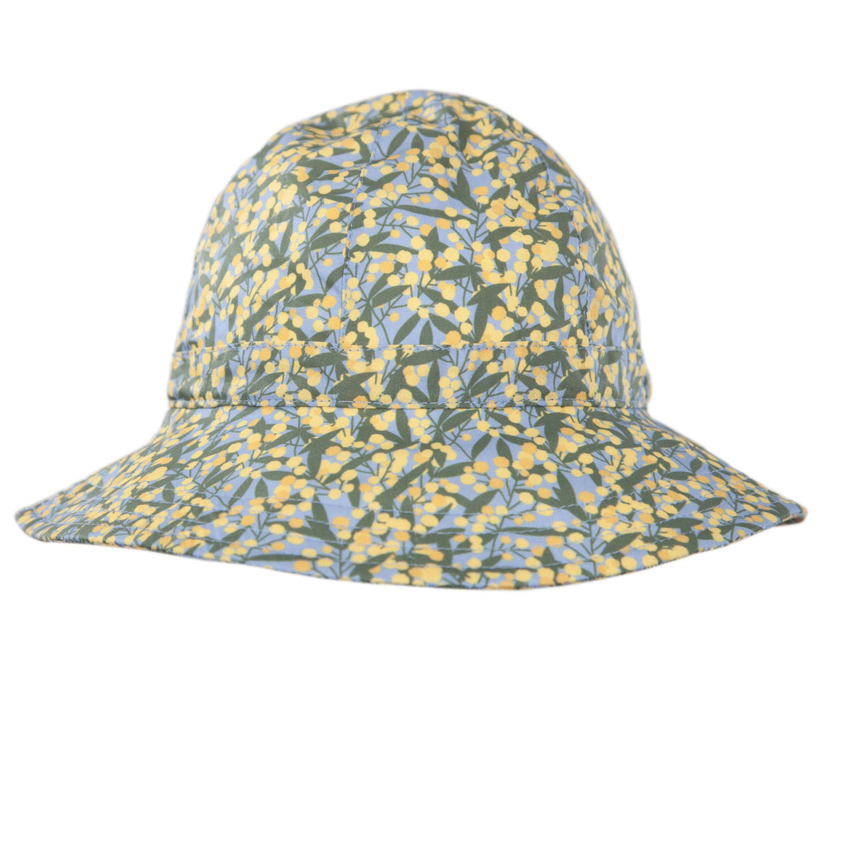 Acorn Golden Wattle Wide Brim Hat - product flatlay