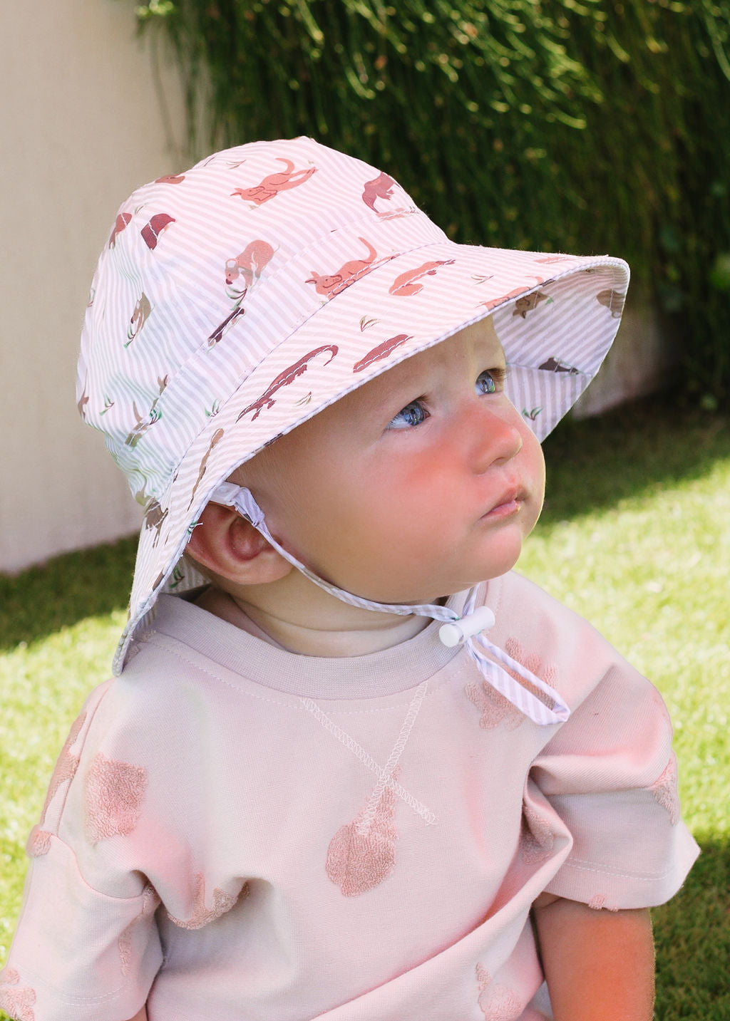 Acorn BABY | Outback Pals Wide Brim Infant Hat