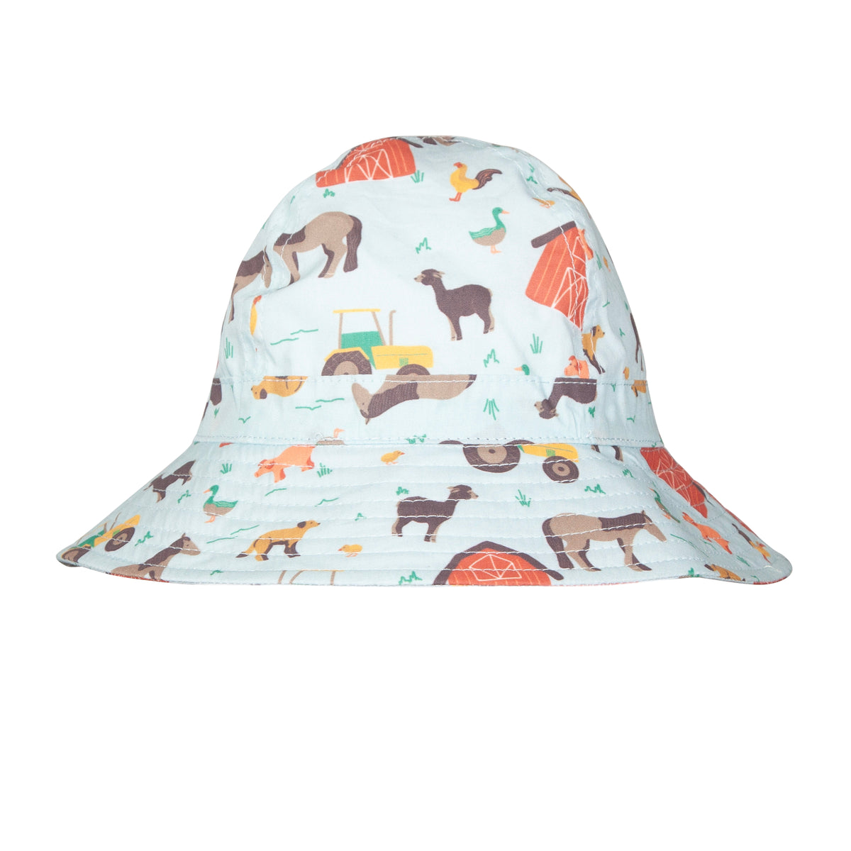 Acorn BABY | Farmyard Wide Brim Infant Hat