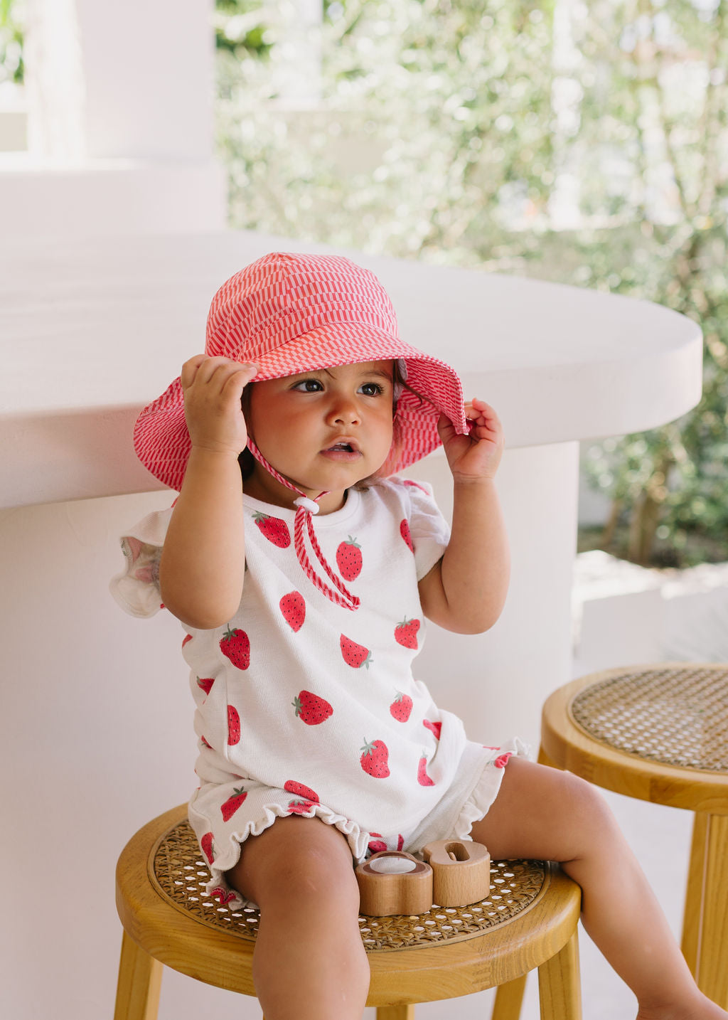 Acorn | Cotton Candy Wide Brim Sunhat
