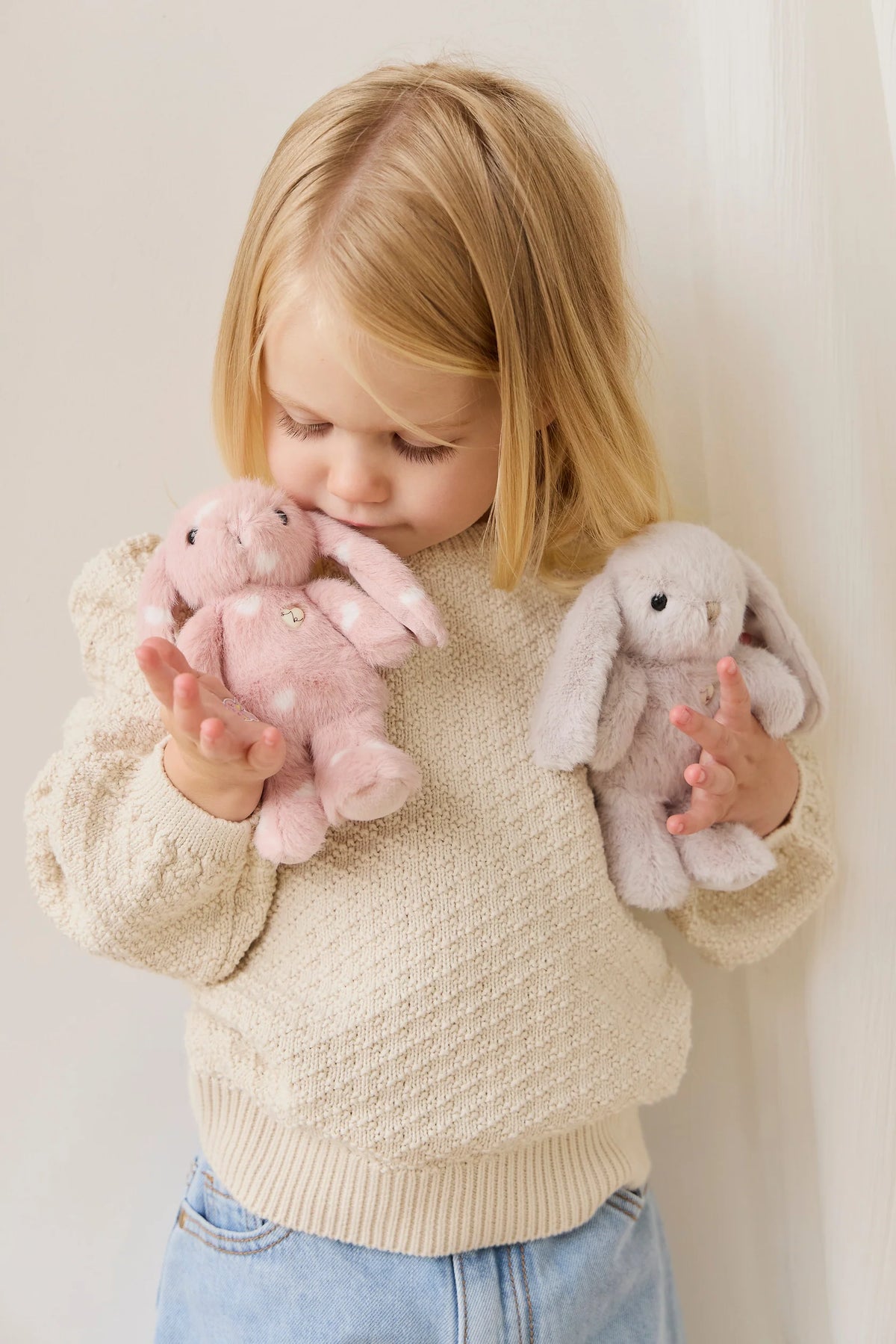 Jamie Kay Snuggle Bunnies | Little Penelope - 15cm Beige
