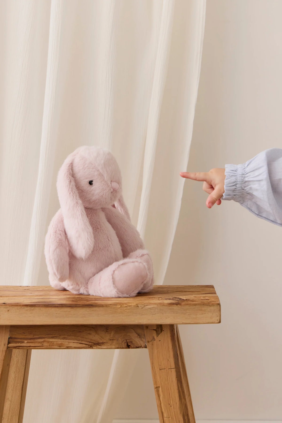 Jamie Kay Snuggle Bunnies |  Penelope the Bunny - Blossom 30cm