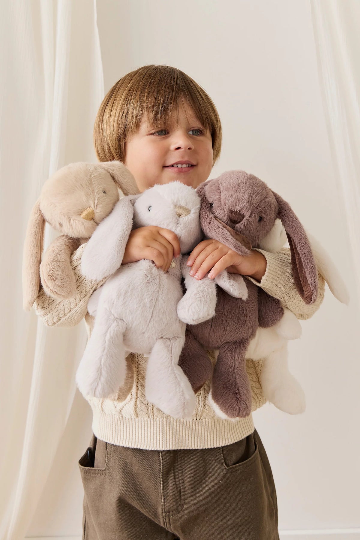 Jamie Kay Snuggle Bunnies |  Penelope the Bunny - Spice 30cm
