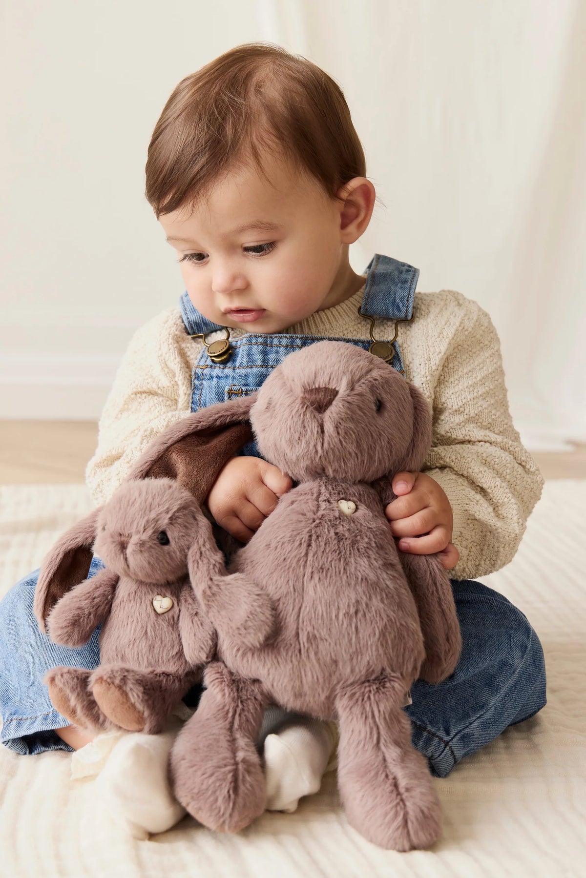 Jamie Kay Snuggle Bunnies |  Penelope the Bunny - Spice 30cm