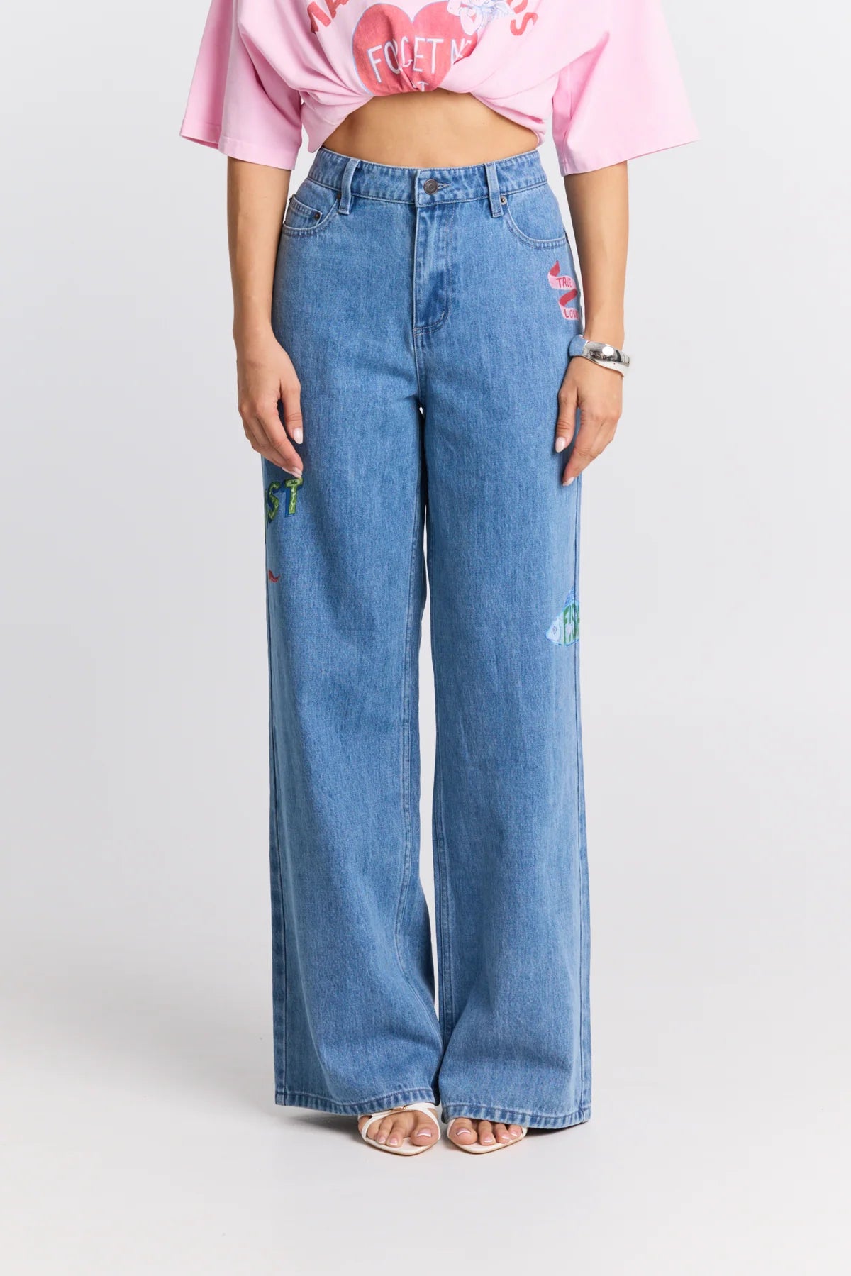 Maku | Tattoo Denim Jean