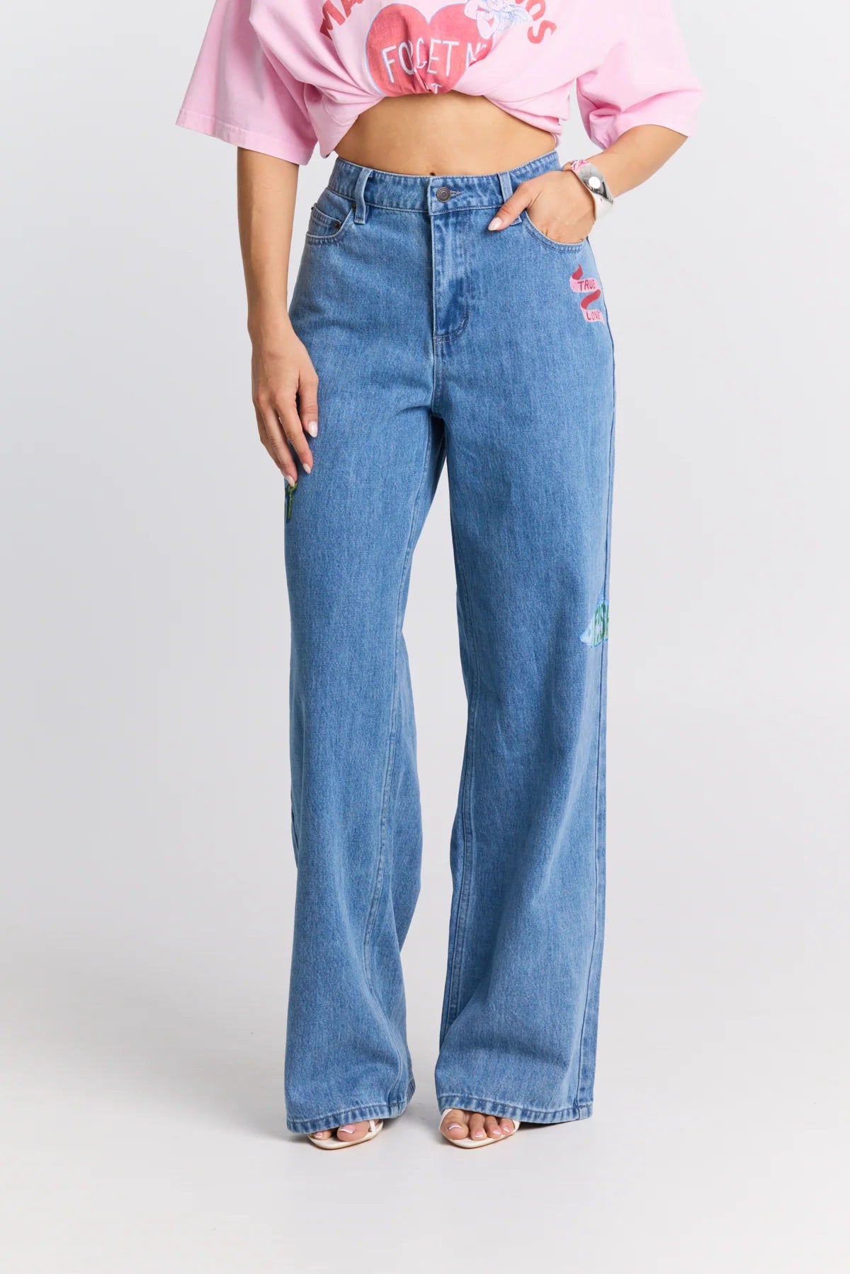 Maku | Tattoo Denim Jean
