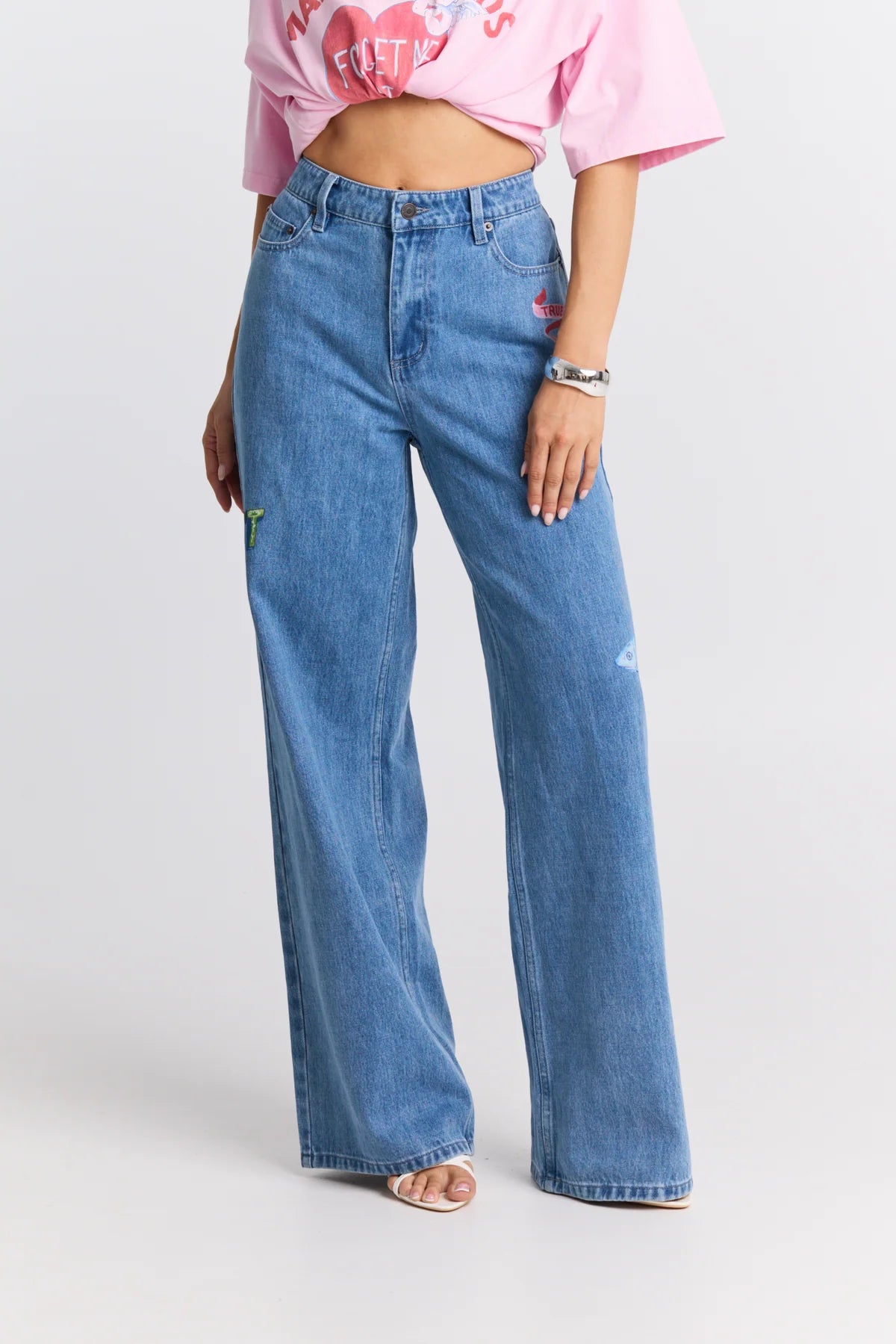 Maku | Tattoo Denim Jean