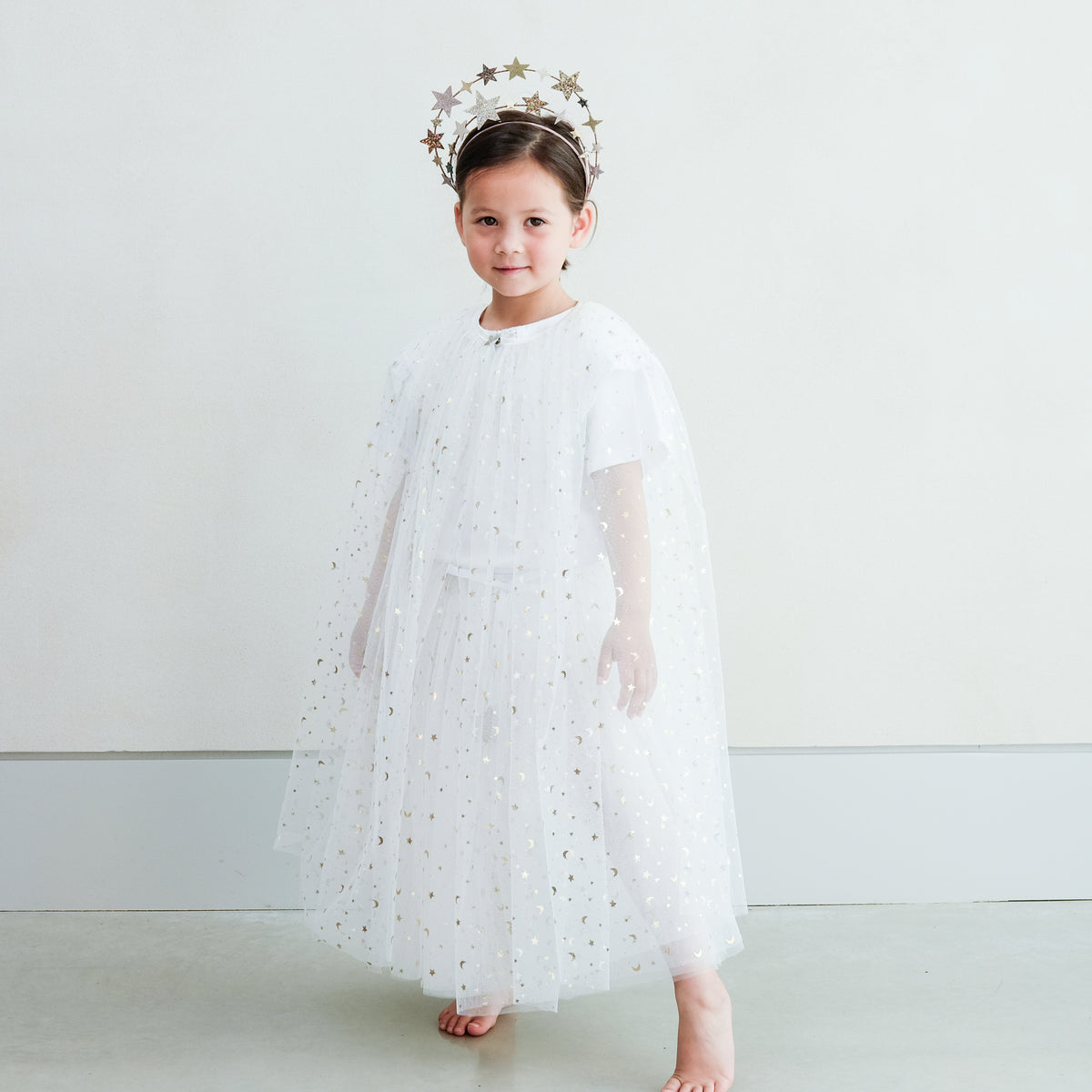 Mimi and Lula - Long Tutu -White — back view flat lay