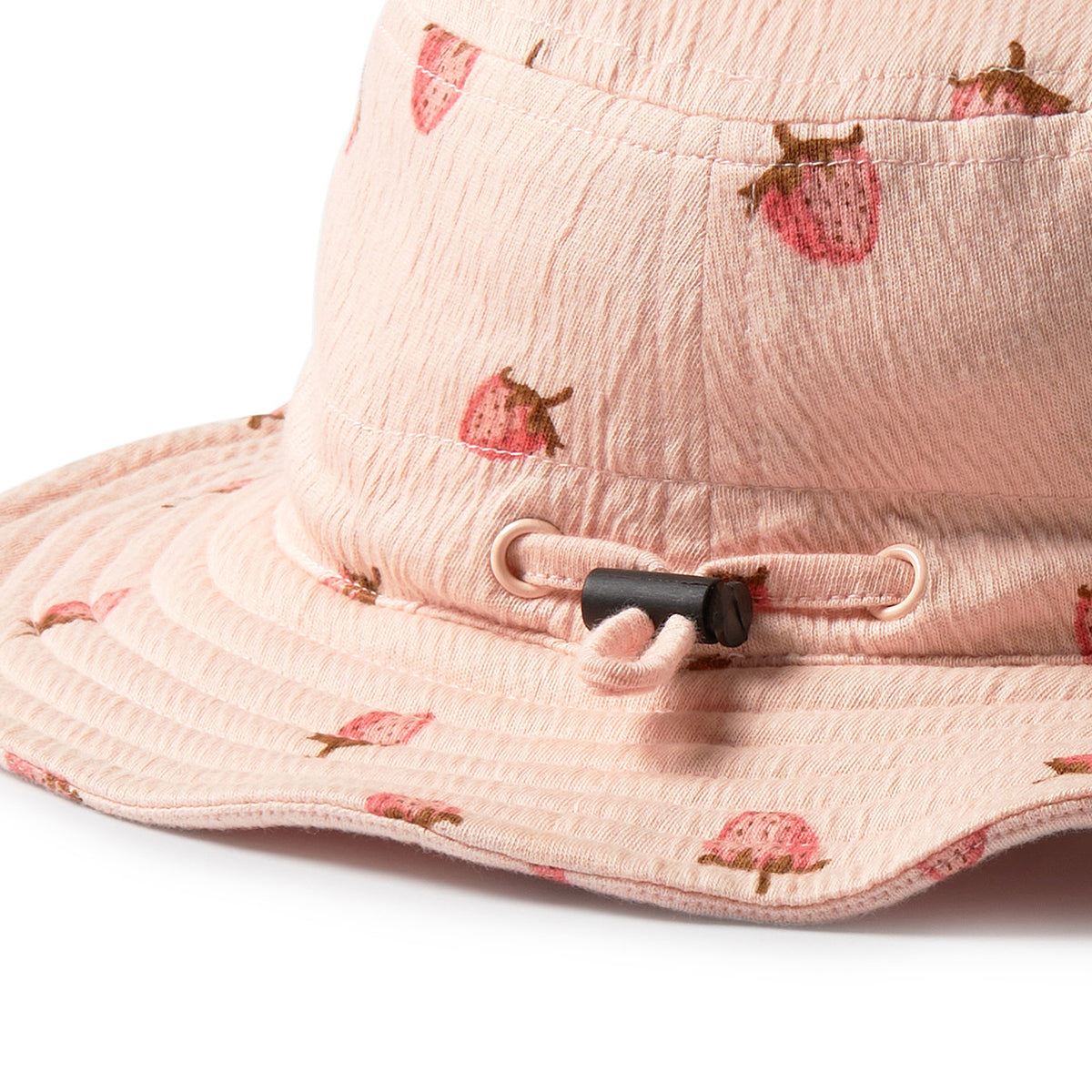 Wilson and Frenchy Strawberry Kisses Organic Sun Hat - lifestyle styled
