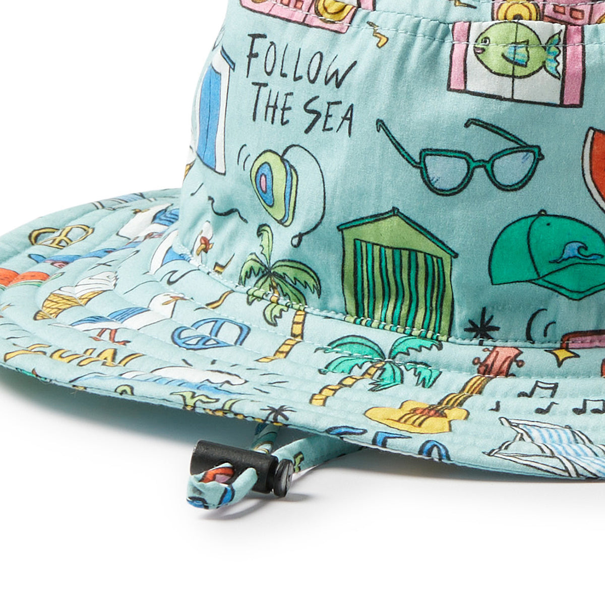 Wilson and Frenchy Sun Sea and Surf Sun Hat - baby wearing hat