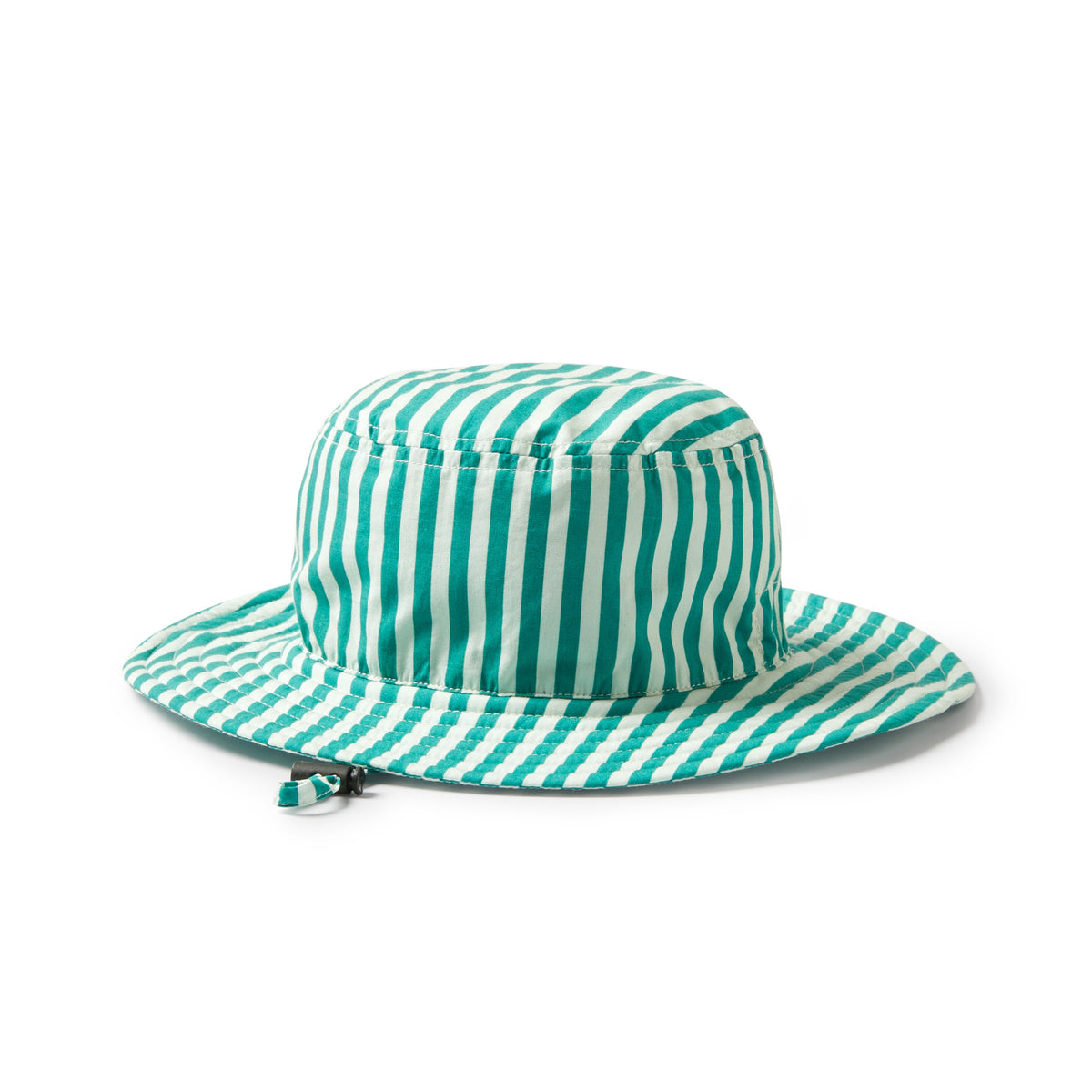 Wilson and Frenchy Green Bean Stripe Sun Hat - product flatlay