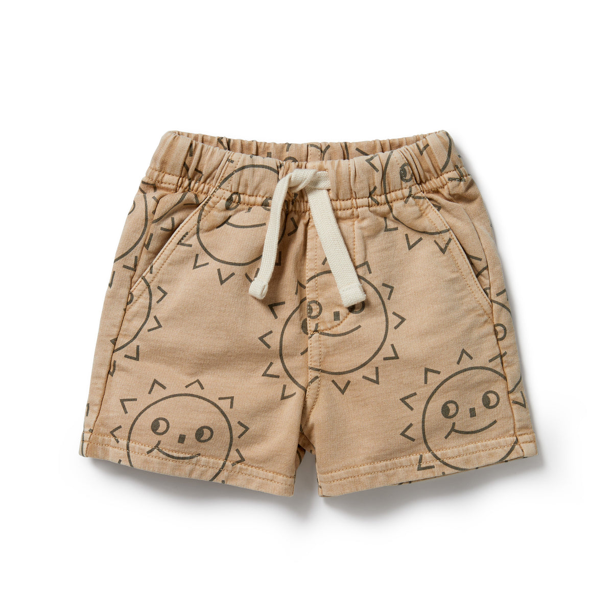 Wilson and Frenchy Happy Days Organic Sweat Long Short - product flatlay