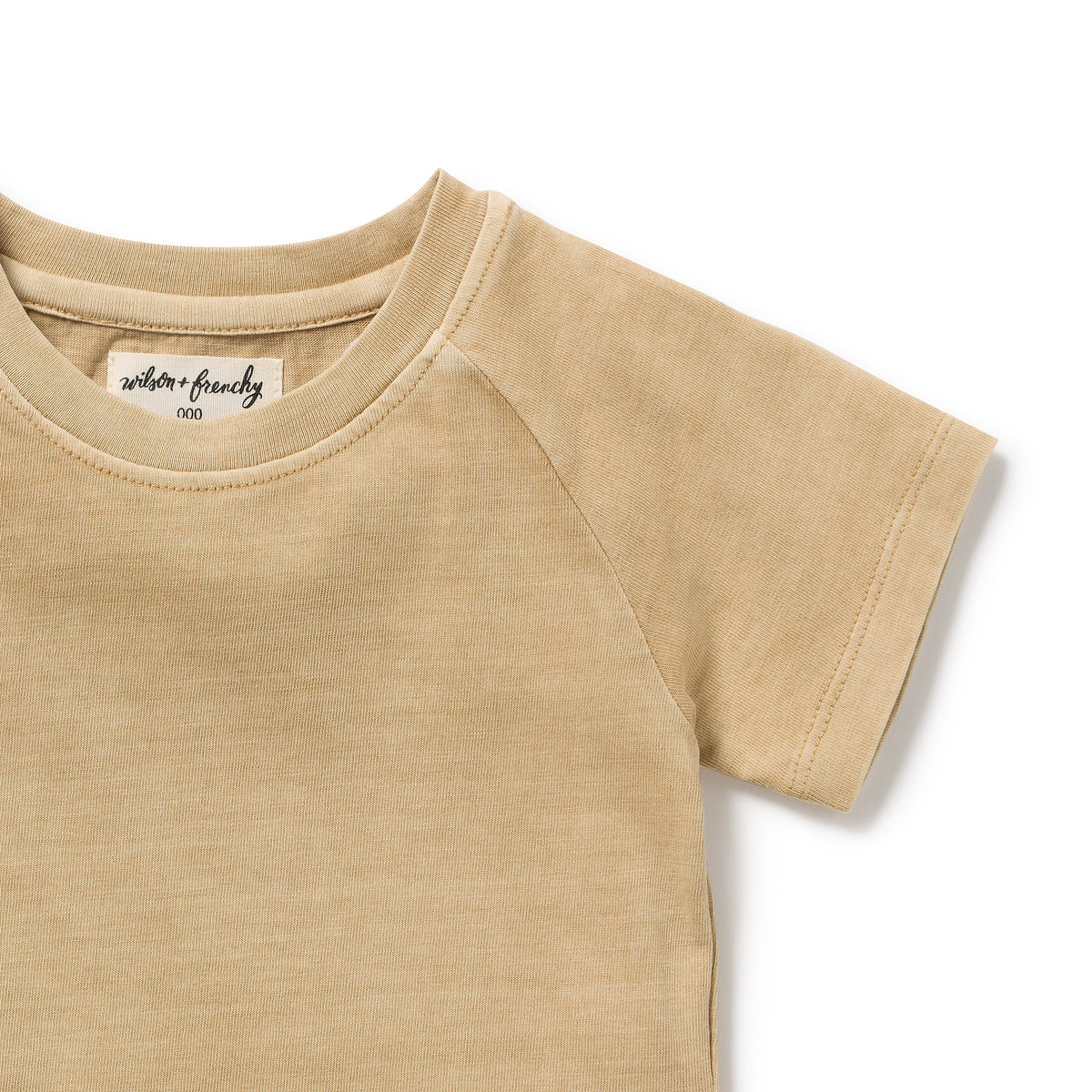 Wilson and Frenchy Sahara Organic Dyed Tee - baby front view