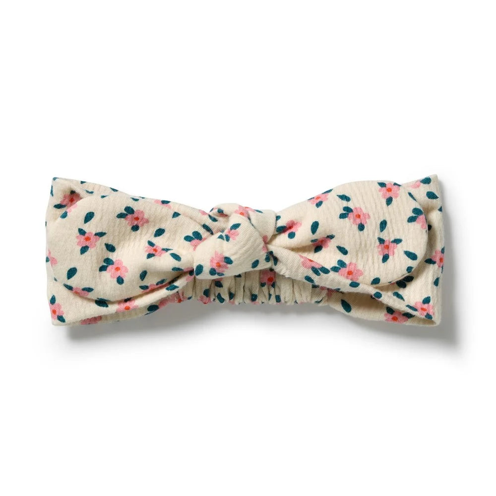 Wilson & Frenchy Little Blossom organic baby headband