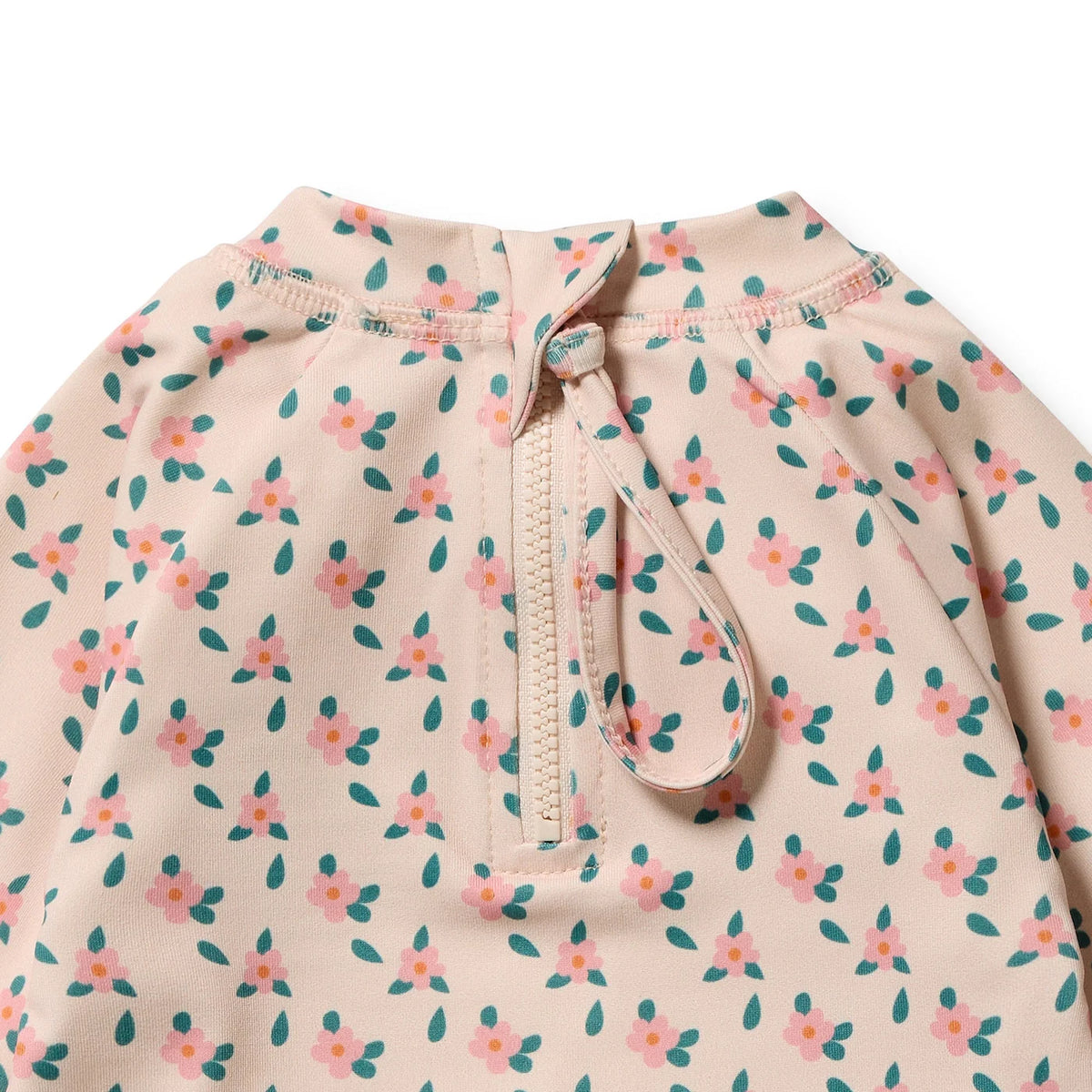 Wilson & Frenchy Little Blossom cutwork rashie swimset, view 4