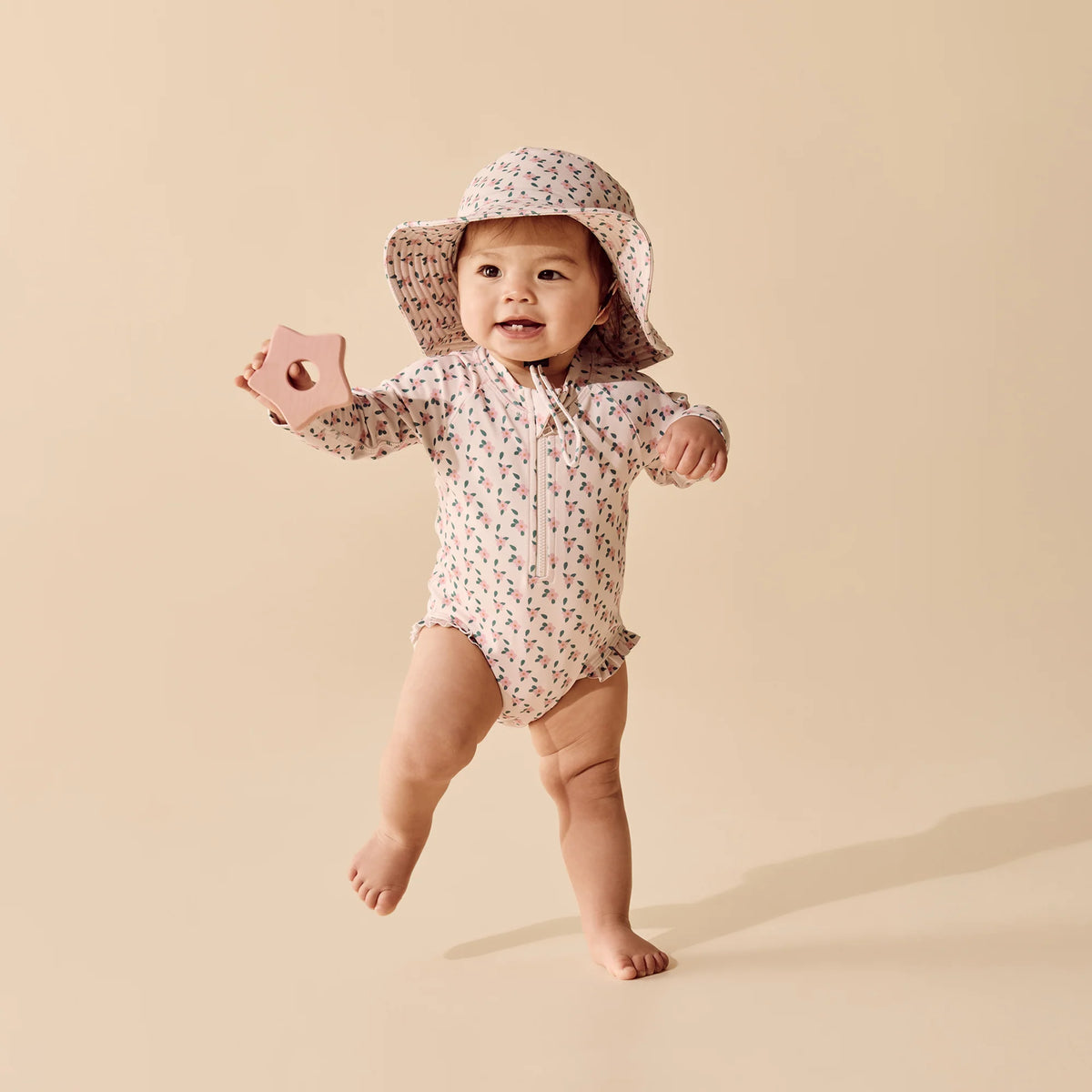 Wilson & Frenchy Little Blossom kids swim sun hat, view 2