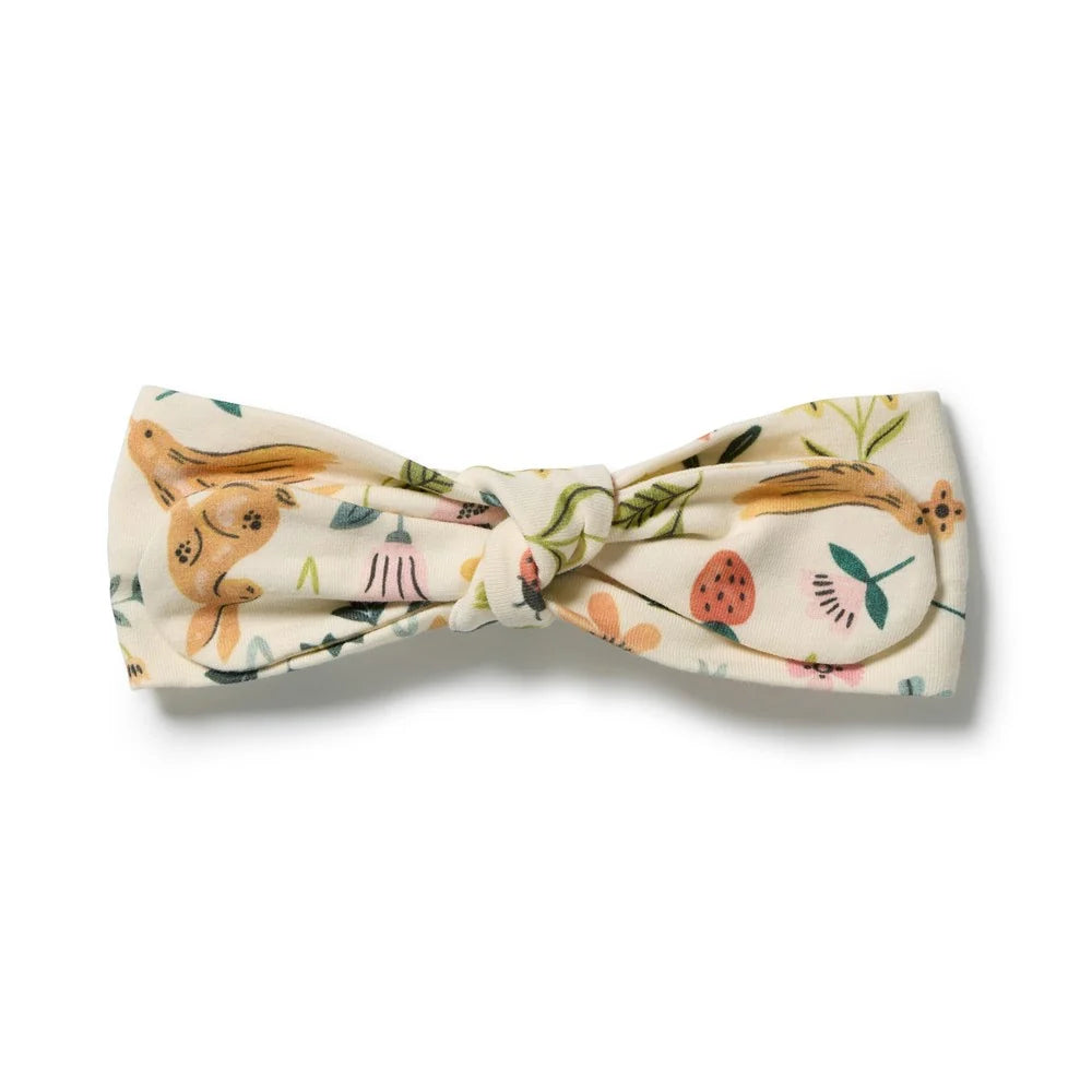Wilson & Frenchy Summer Garden organic baby headband