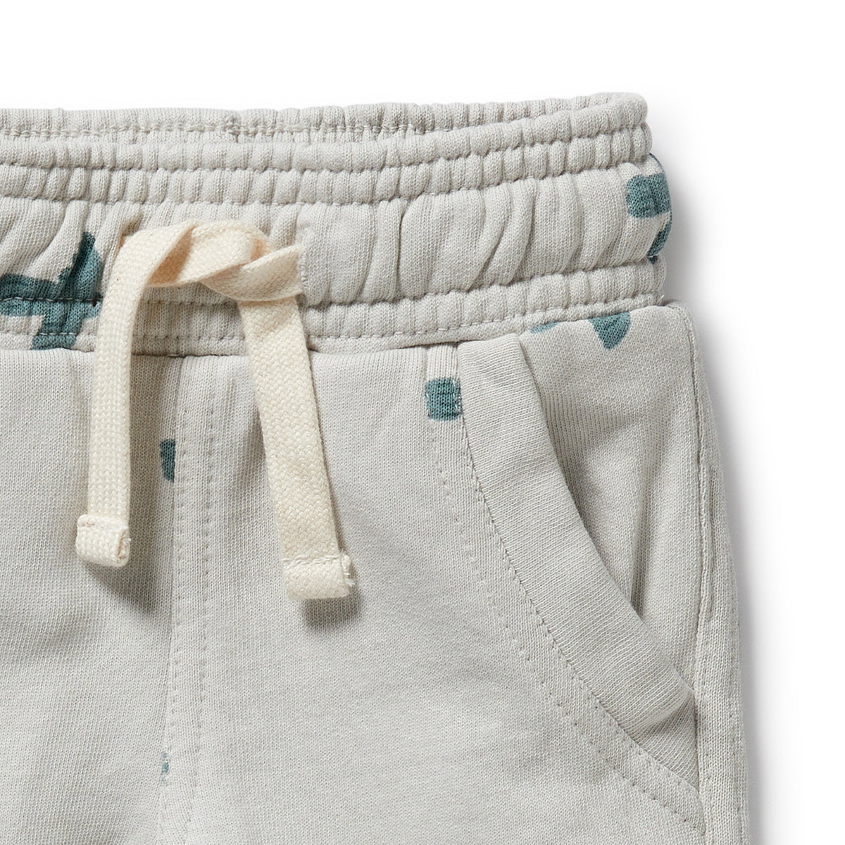 Wilson and Frenchy Little Sparrow Organic Terry Sweat Pant - fabric detail