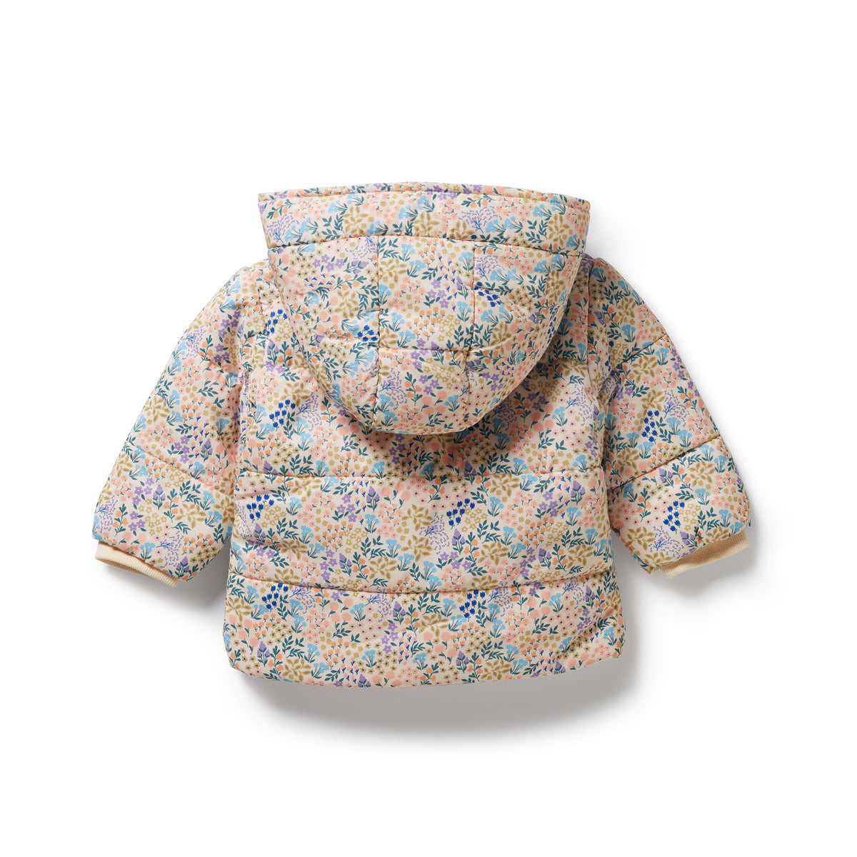 Wilson and Frenchy Tiny Bloom Puffer Jacket - lifestyle styled