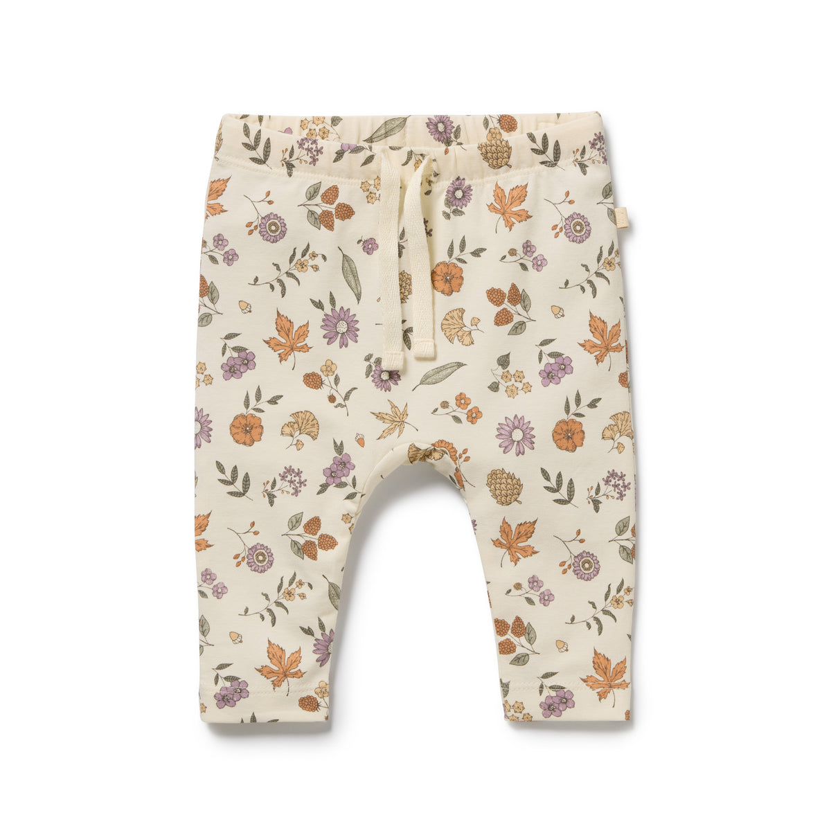 Wilson and Frenchy Maple Glow Organic Legging - fabric detail close-up