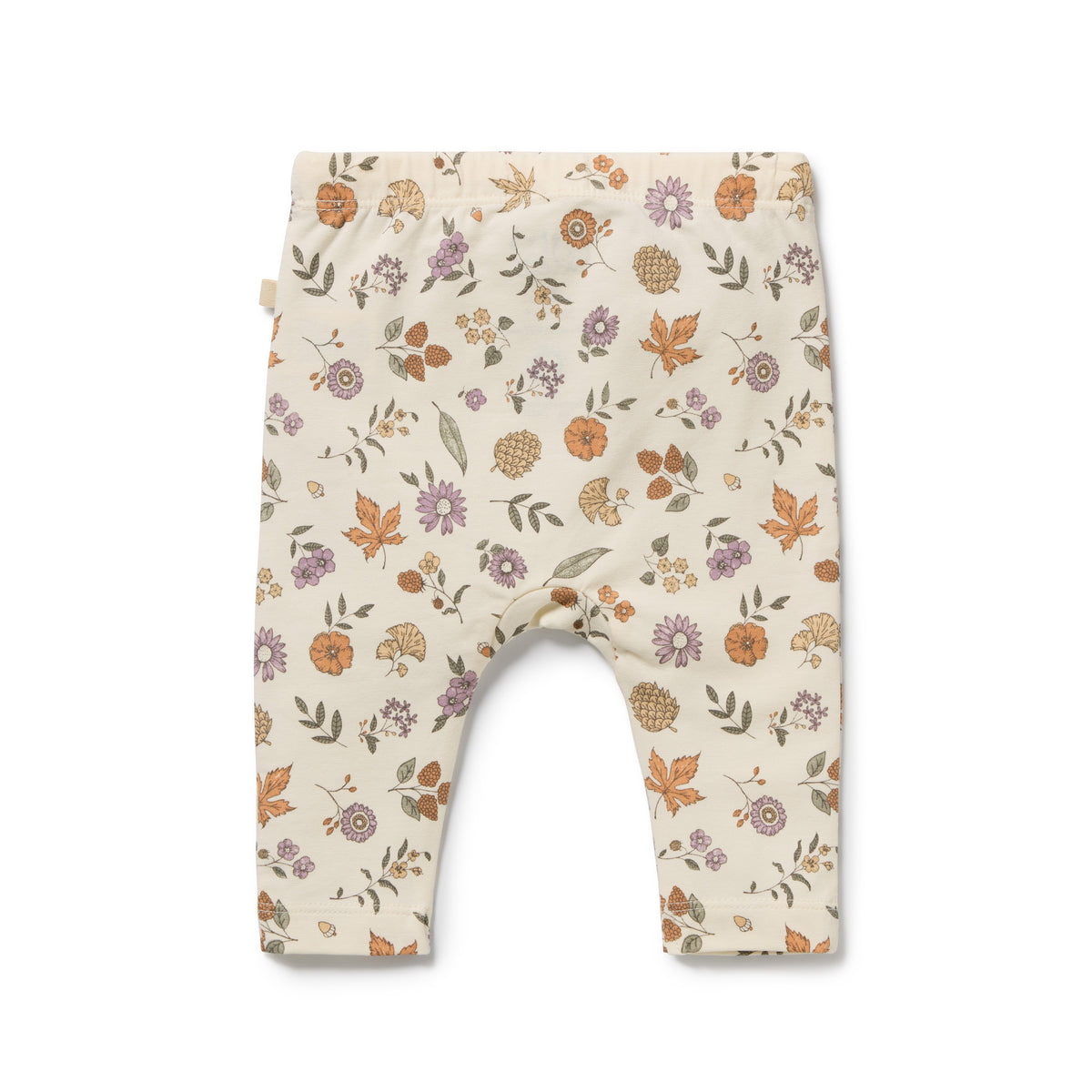 Wilson and Frenchy Maple Glow Organic Legging - baby wearing leggings