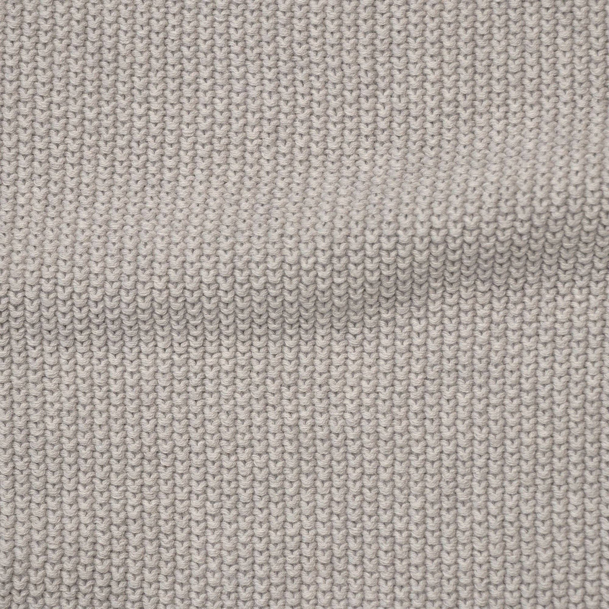 Paul James Knitwear - Cotton Textured Neckerchief- Oatmeal — worn on model