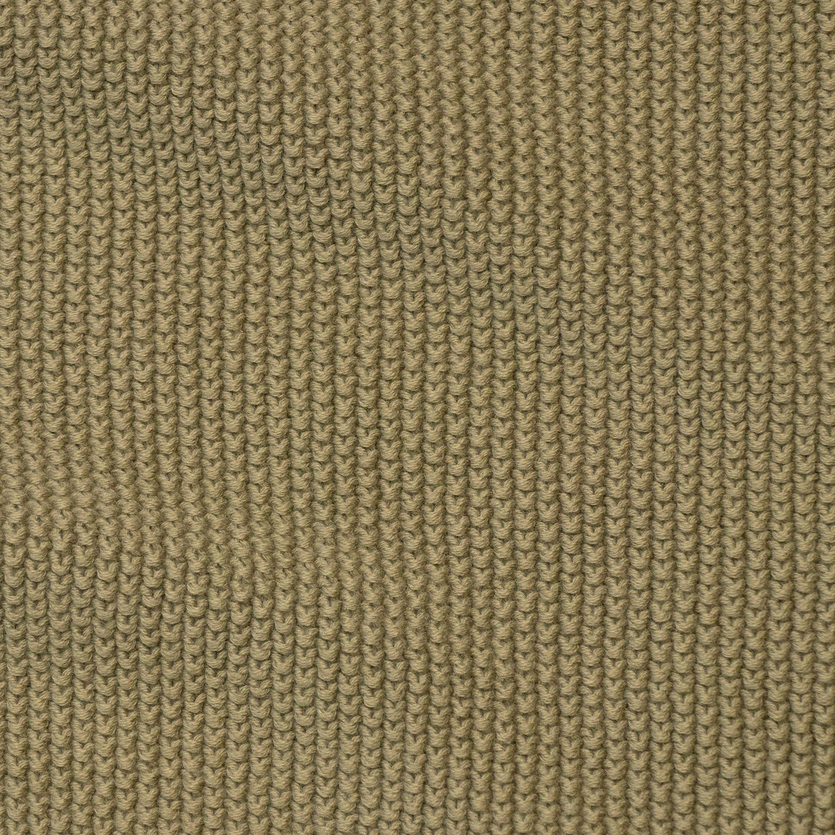 Paul James Knitwear - Cotton Textured Neckerchief- Light Olive — side view