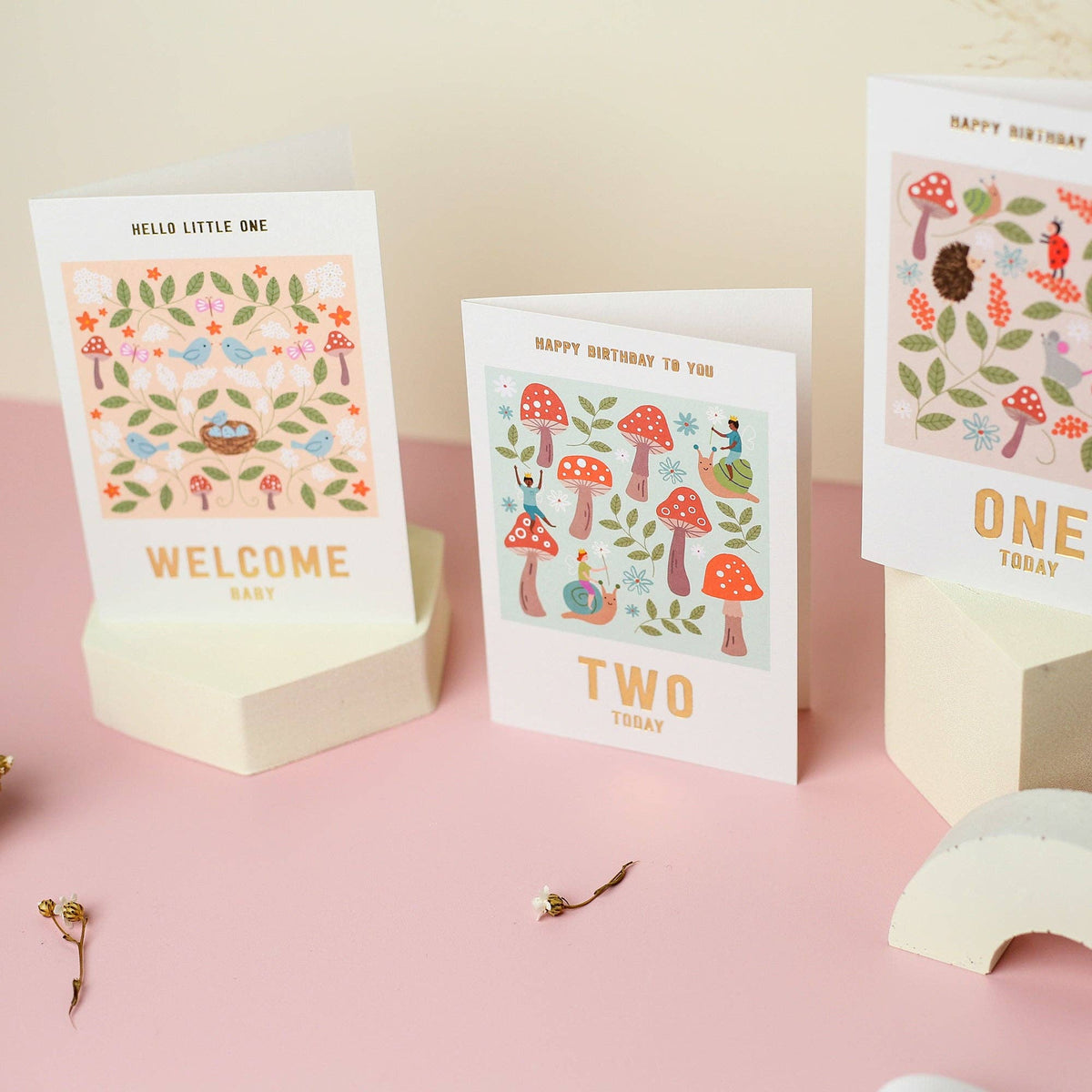 Mifkins | Welcome Baby Nest Card