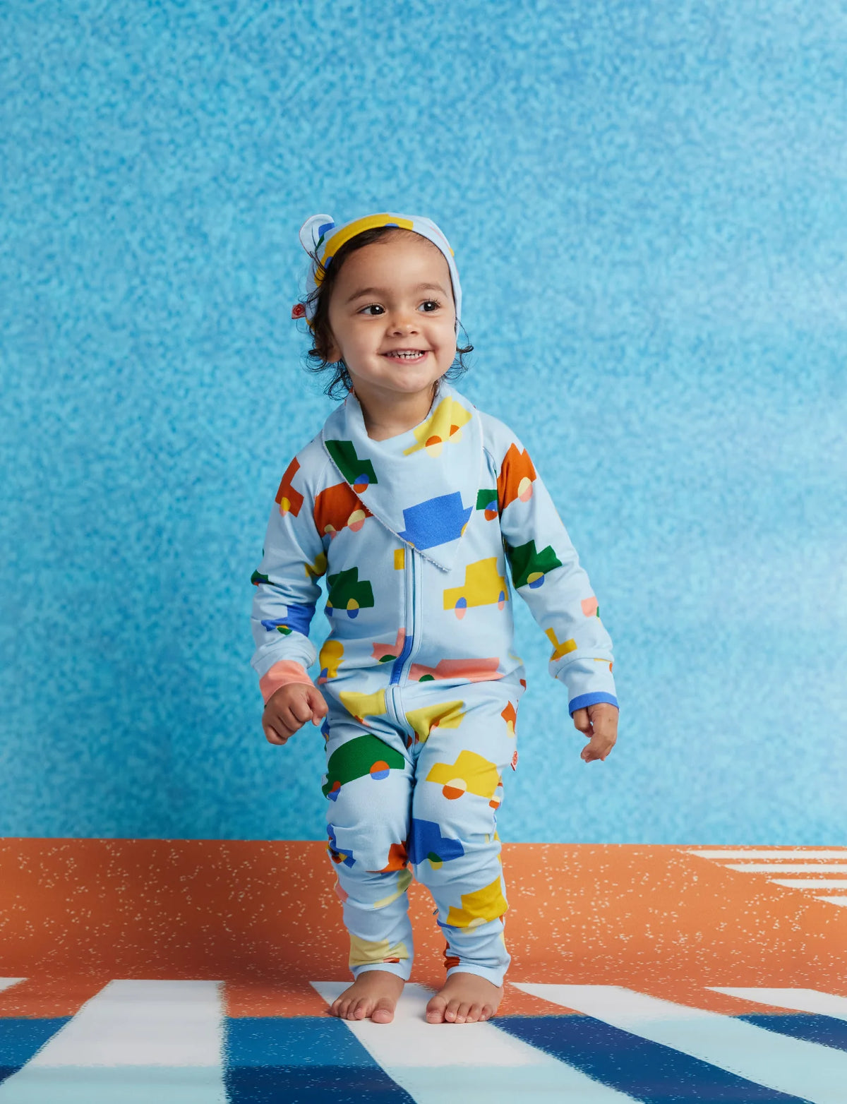 Halcyon Nights| Long Sleeve Romper / Beep Beep