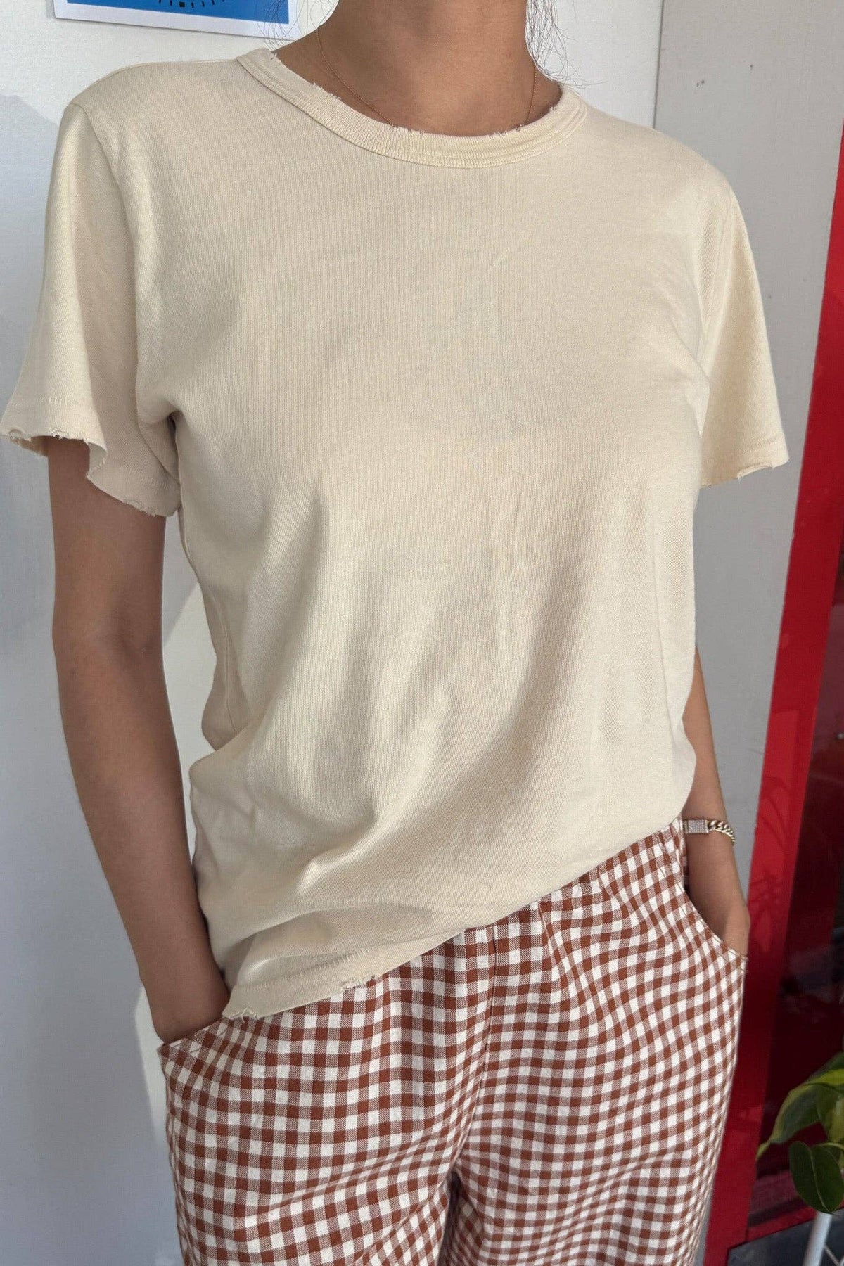 Le Bon Shoppe | Vintage Boy Organic Tee- Bone
