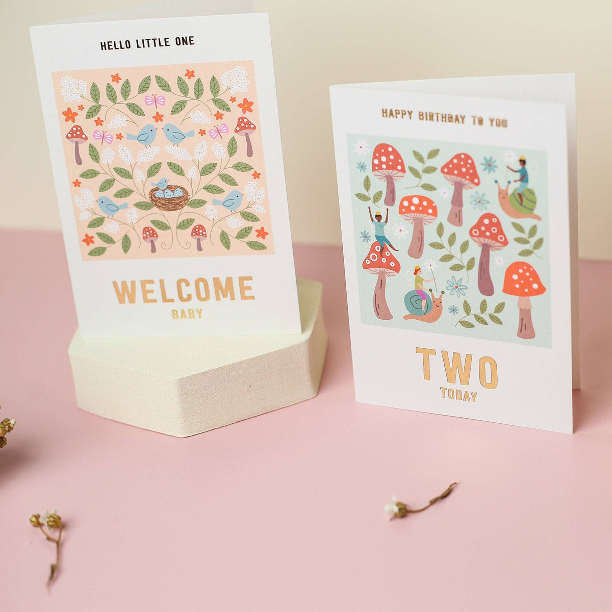 Mifkins | Welcome Baby Nest Card