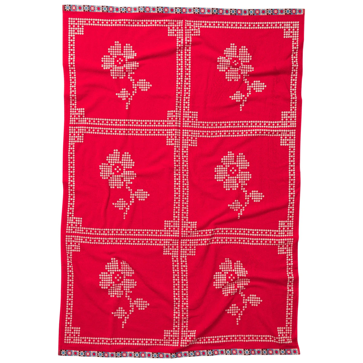 Sage x Clare | Bonny Bath Sheet - Poppy